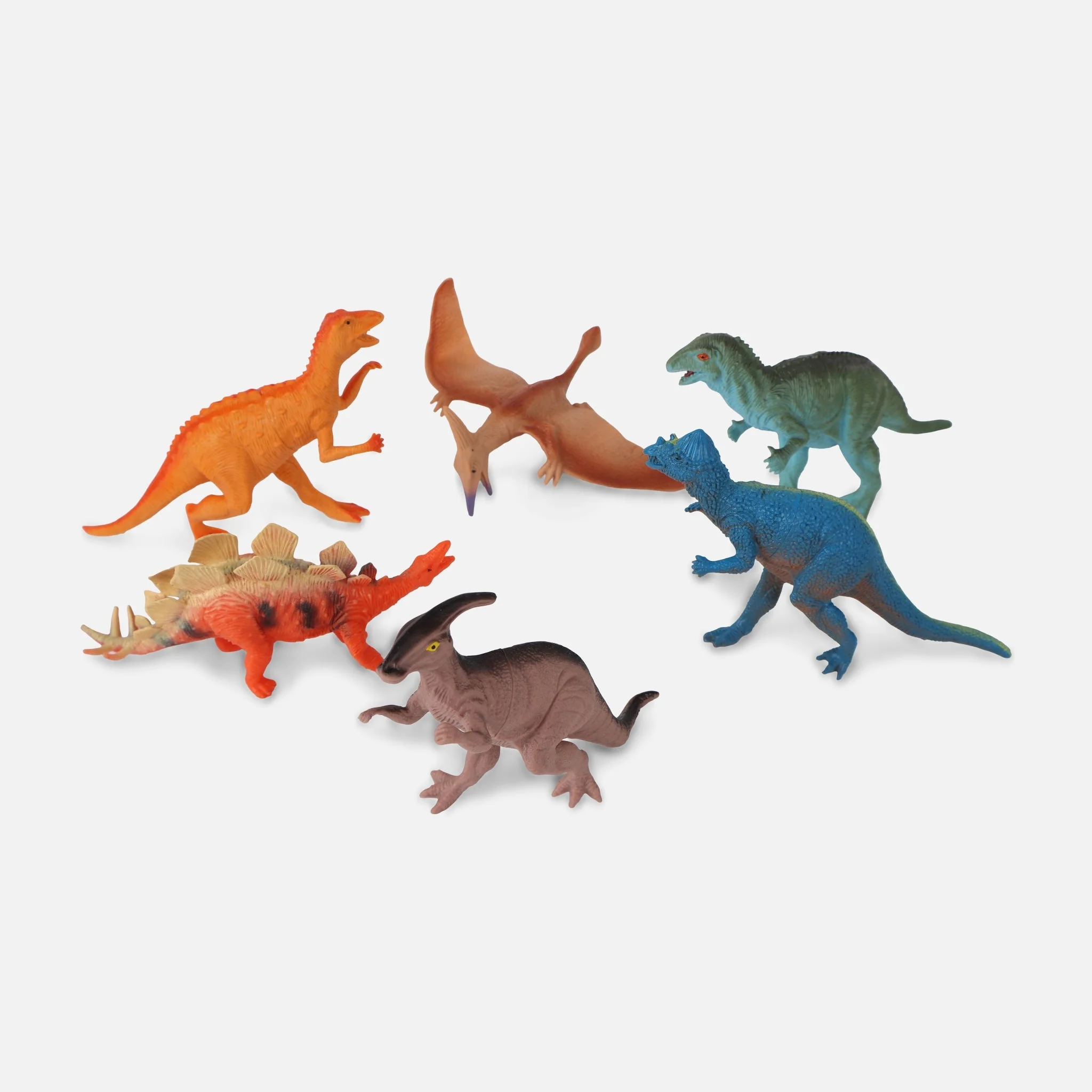 6 Pieces Dinosaur Toy