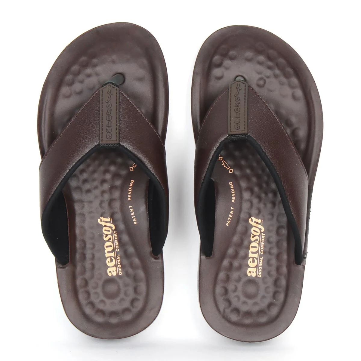 Men Casual Slippers A5101 (Brown) - Image 4