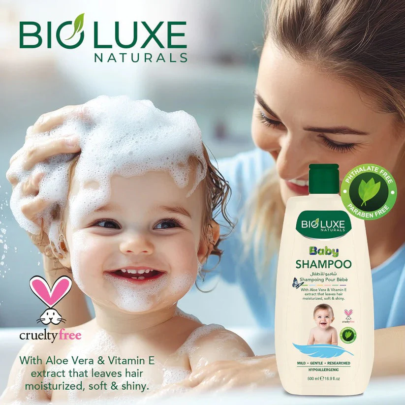 Aloe Vera & Vitamin E Baby Shampoo 500 ml
