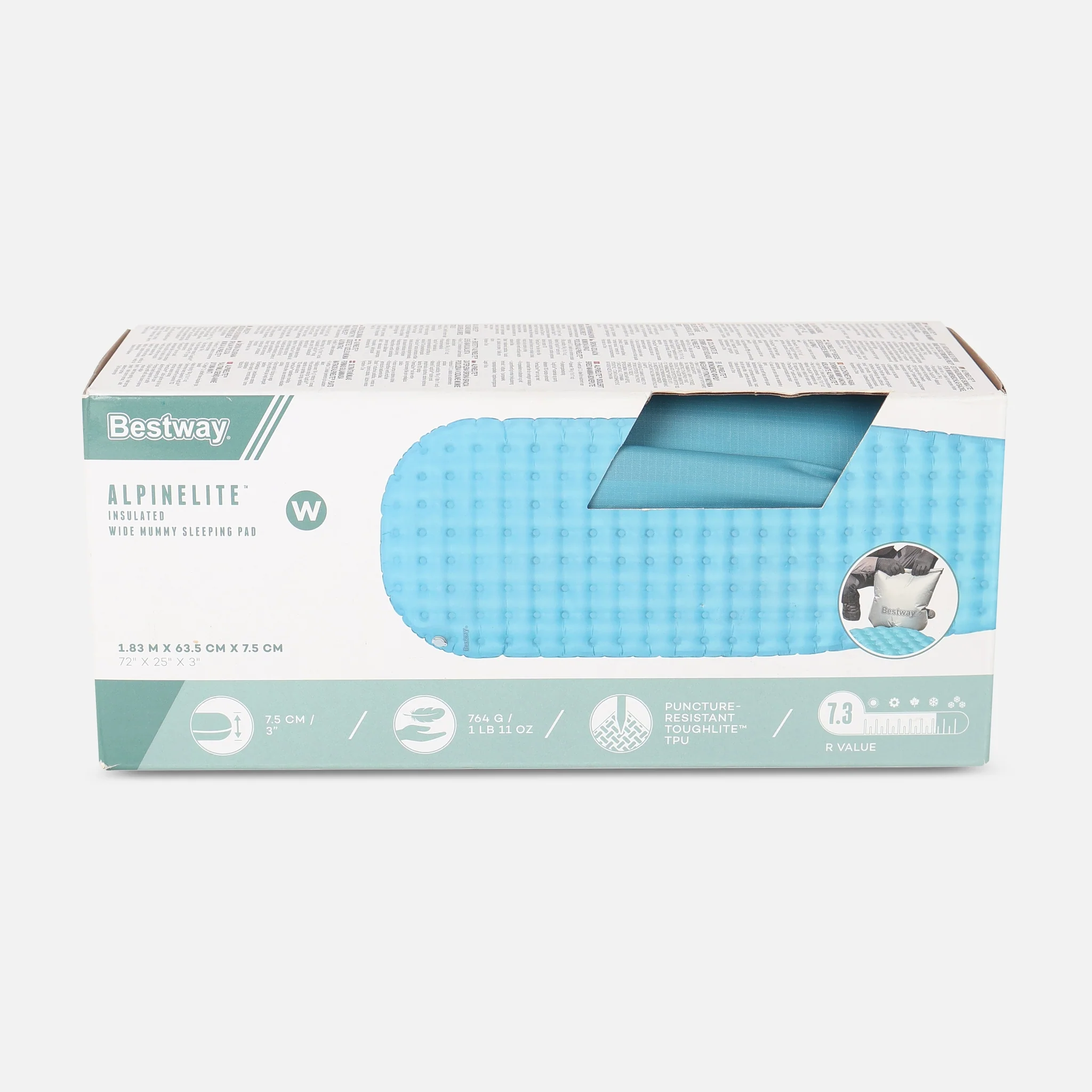 AlpineLite Wide Mum Insulated Sleep Pad - Image 3