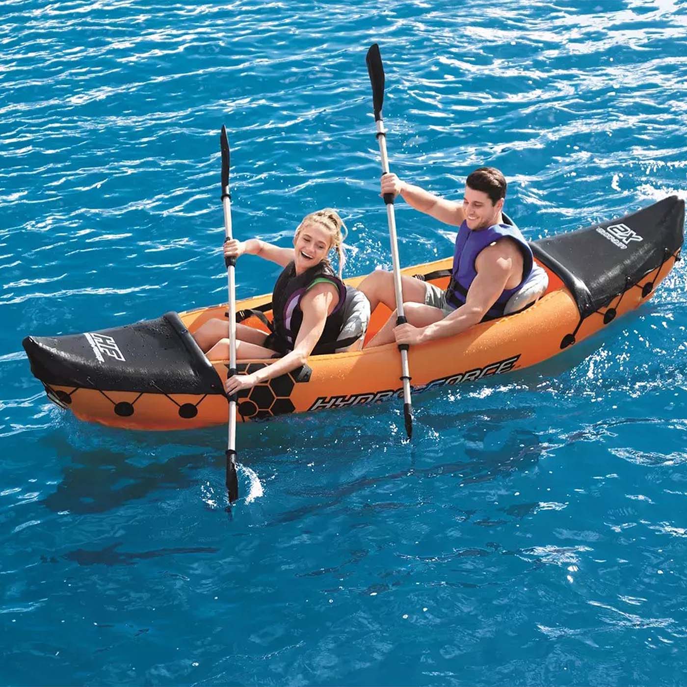 Hydro-Force Sectional Aluminum Oars 57'/1.45 m - Image 2
