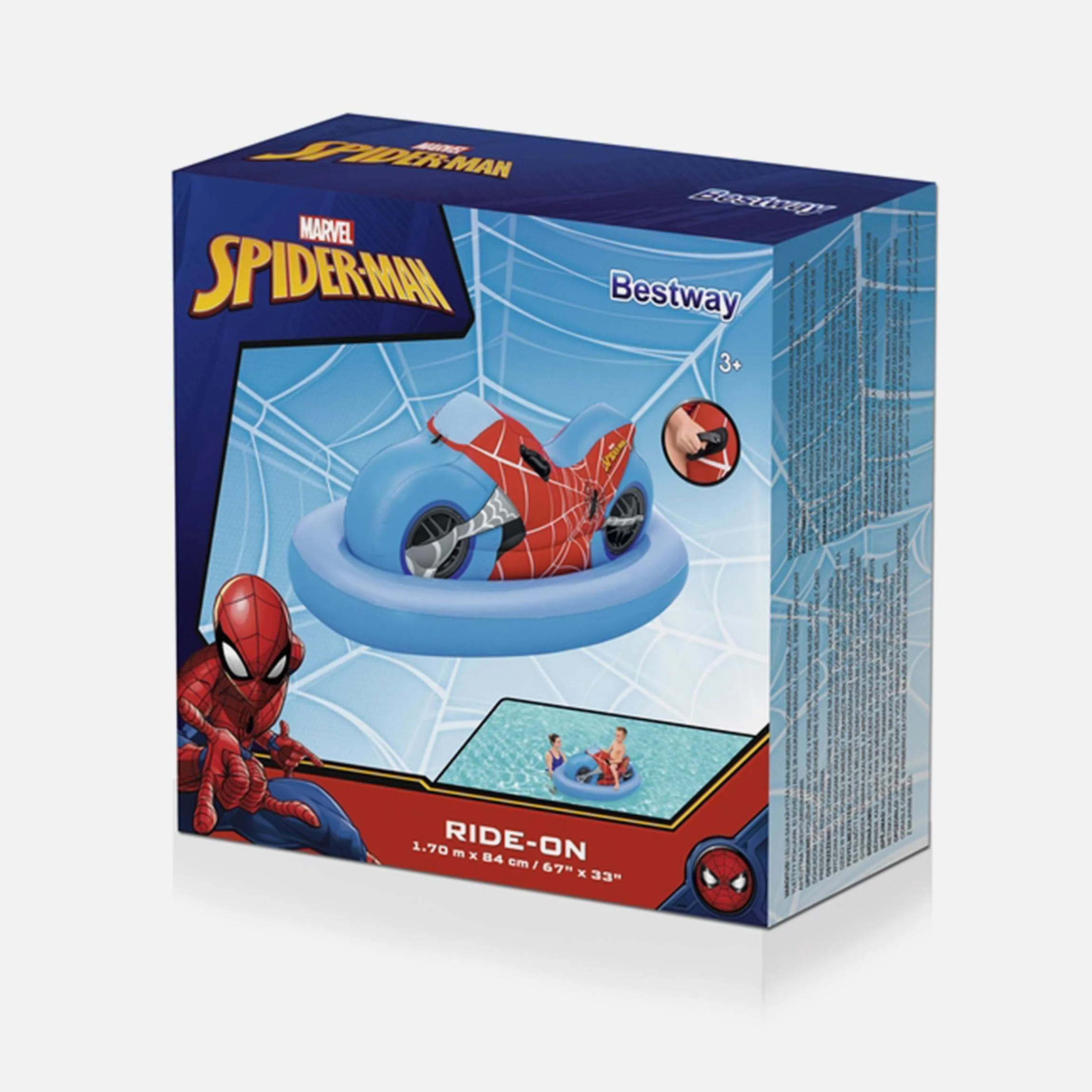 Spider Man Ride on Sports (1.70 x 84 cm) - Image 3