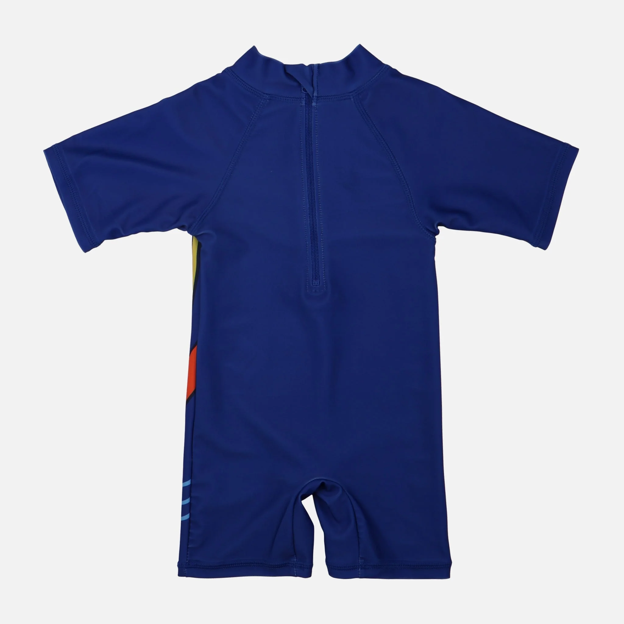 Boys 1 Piece Swimsuit Short Sleeve - Image 3