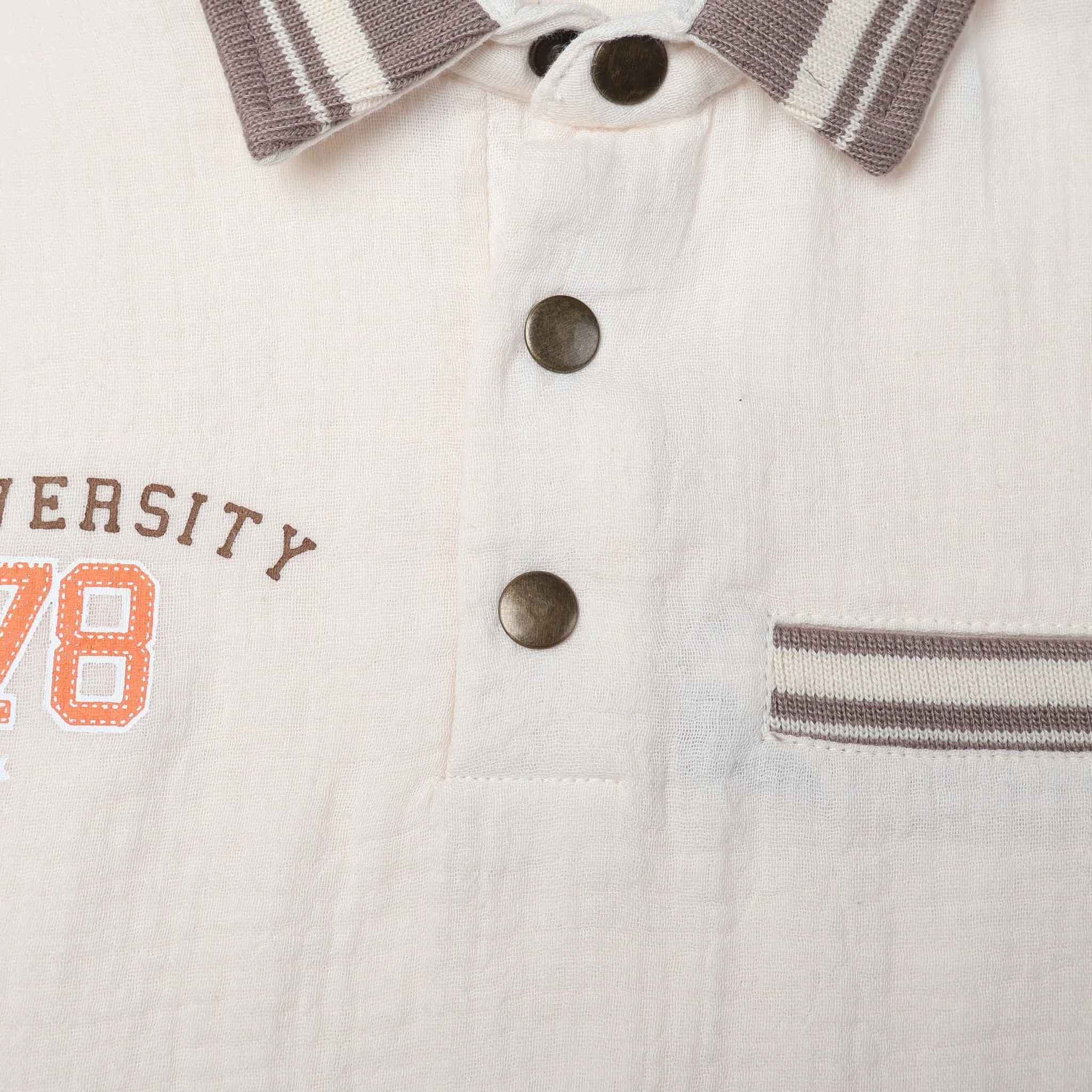 Boys 2 Pieces Set Polo & Short - Image 3