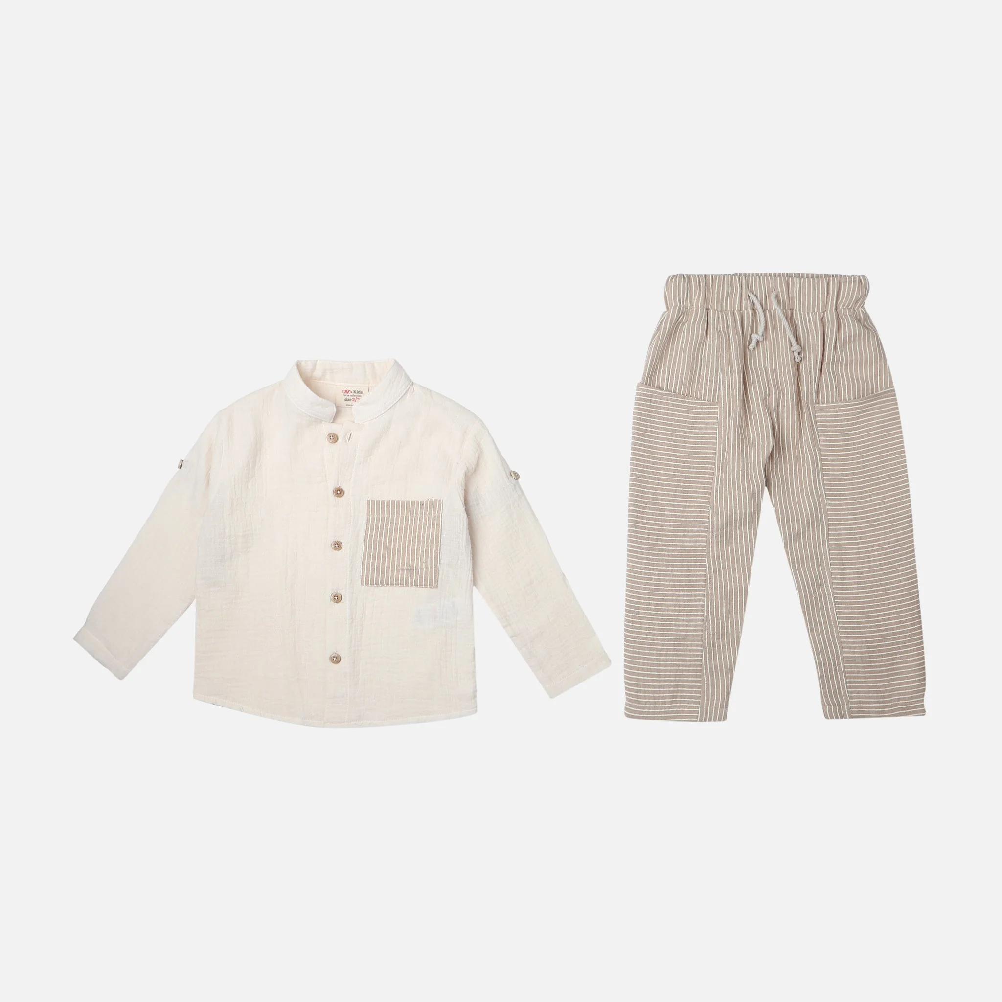 Boys 2 Pieces Set Shirt & Pant - Image 2