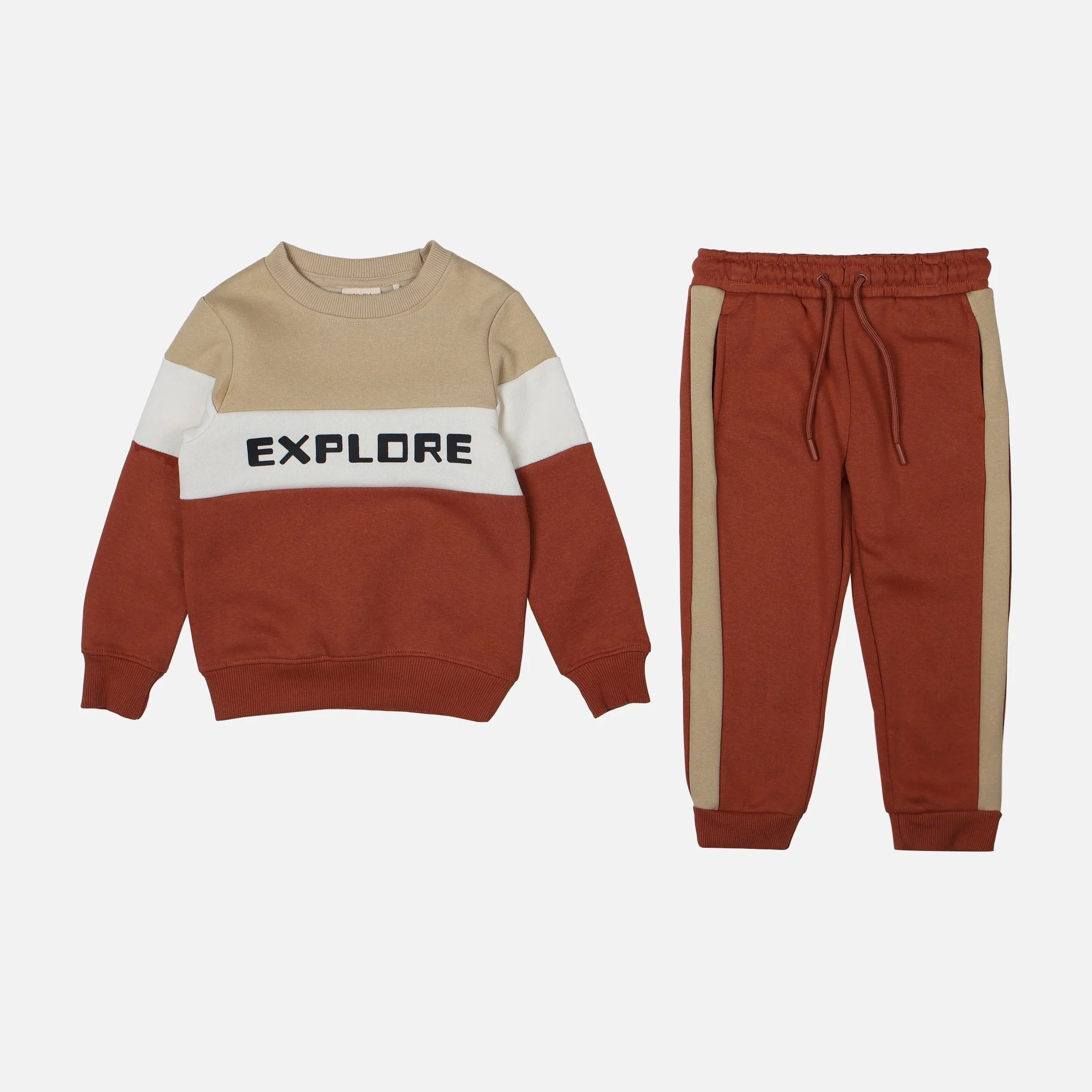 Boys 2 Pieces Set ( Sweatshirt & Pants ) - Image 2