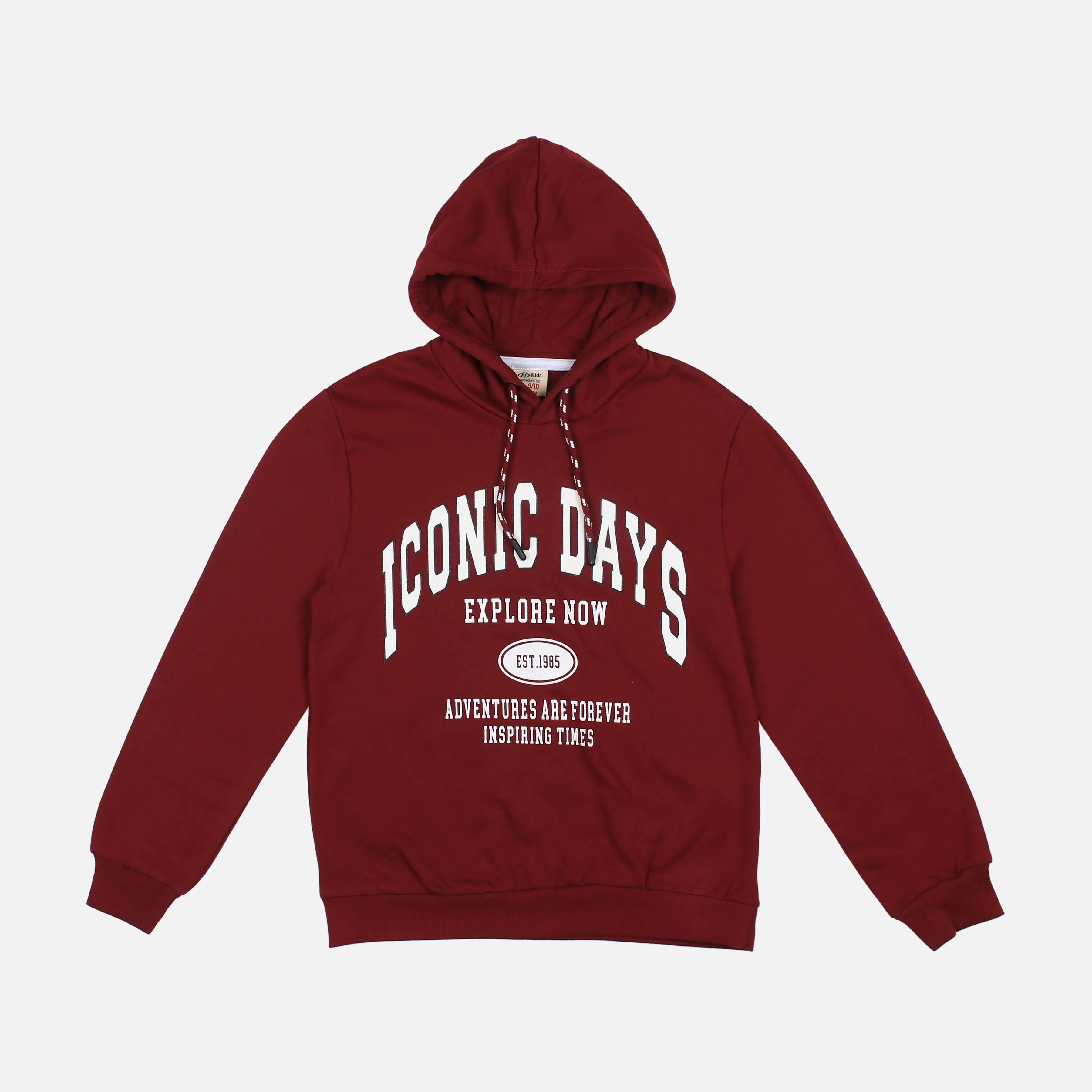 Boys Basic Hooded Pullover