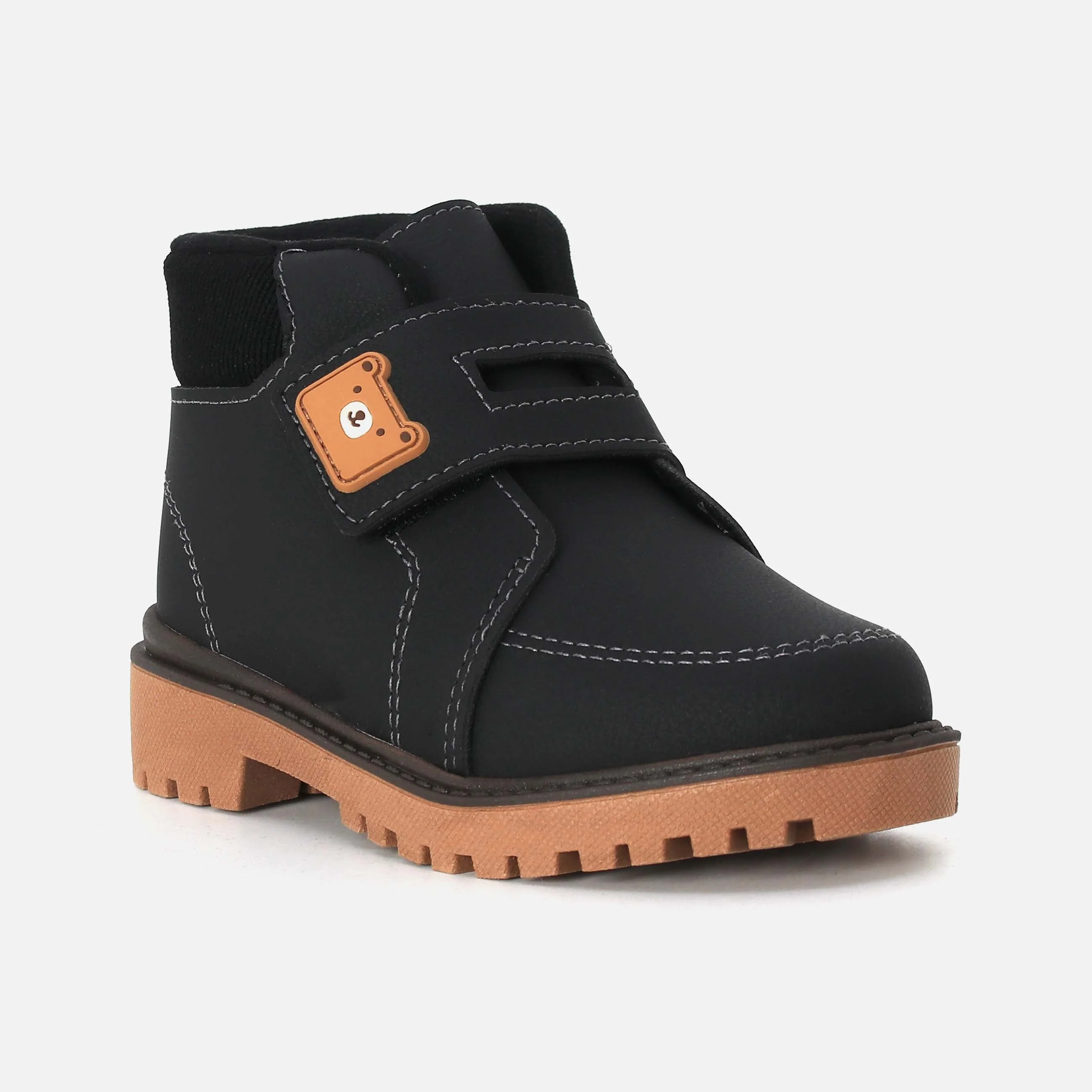 Boys Casual Velcro Boots - Image 2