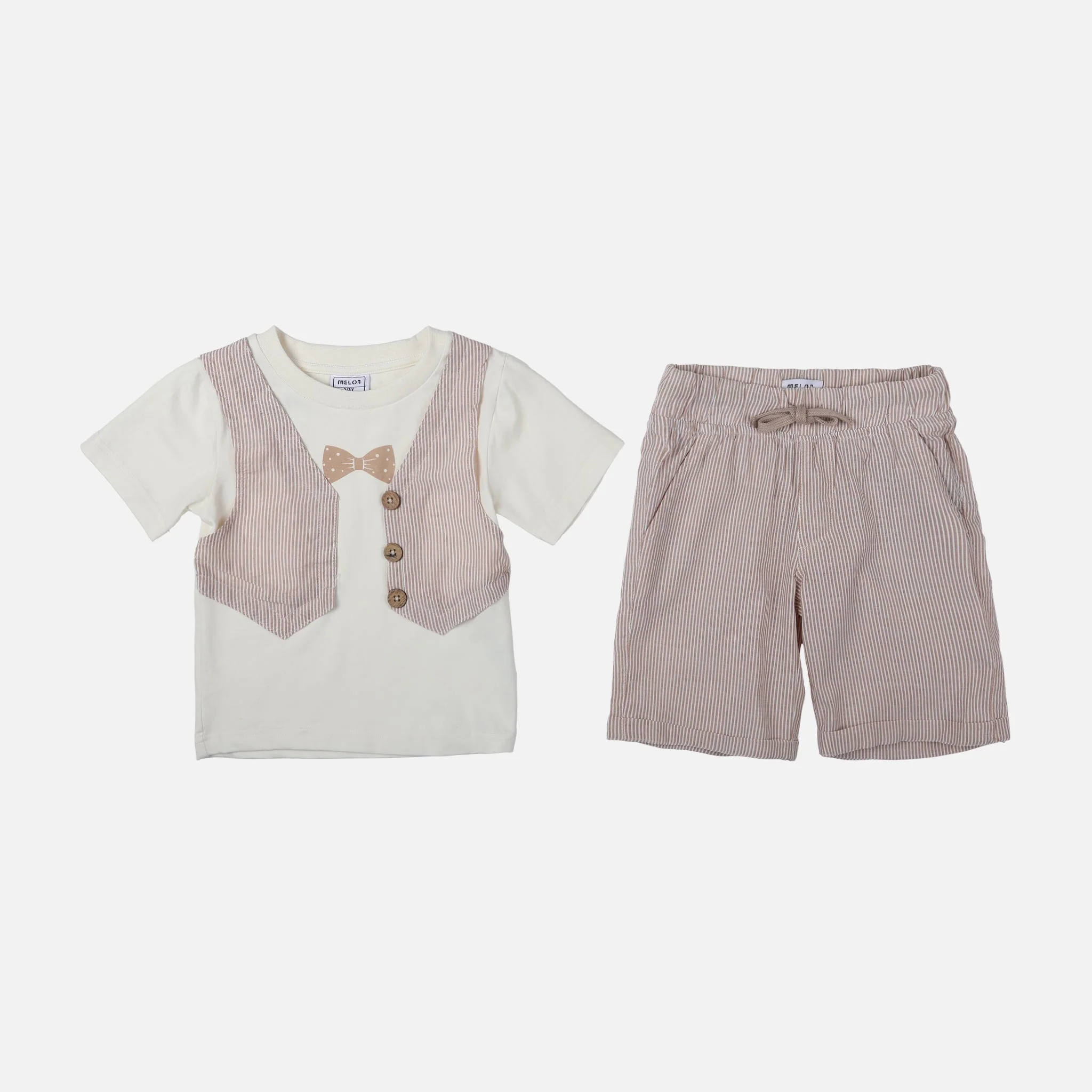 Boys 2 Pieces Set Eid Collection - Image 2