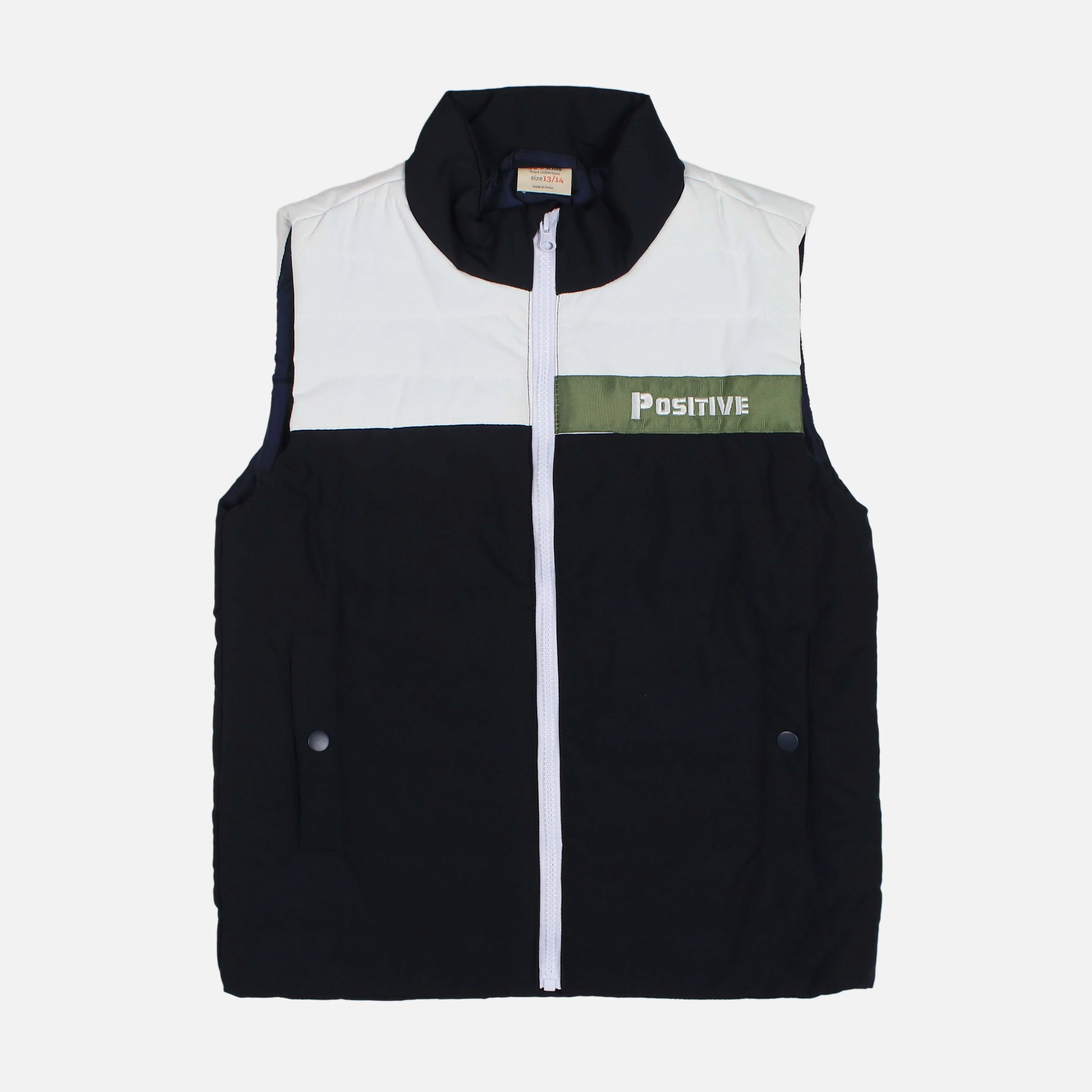 Boys Fashion Padded Vest