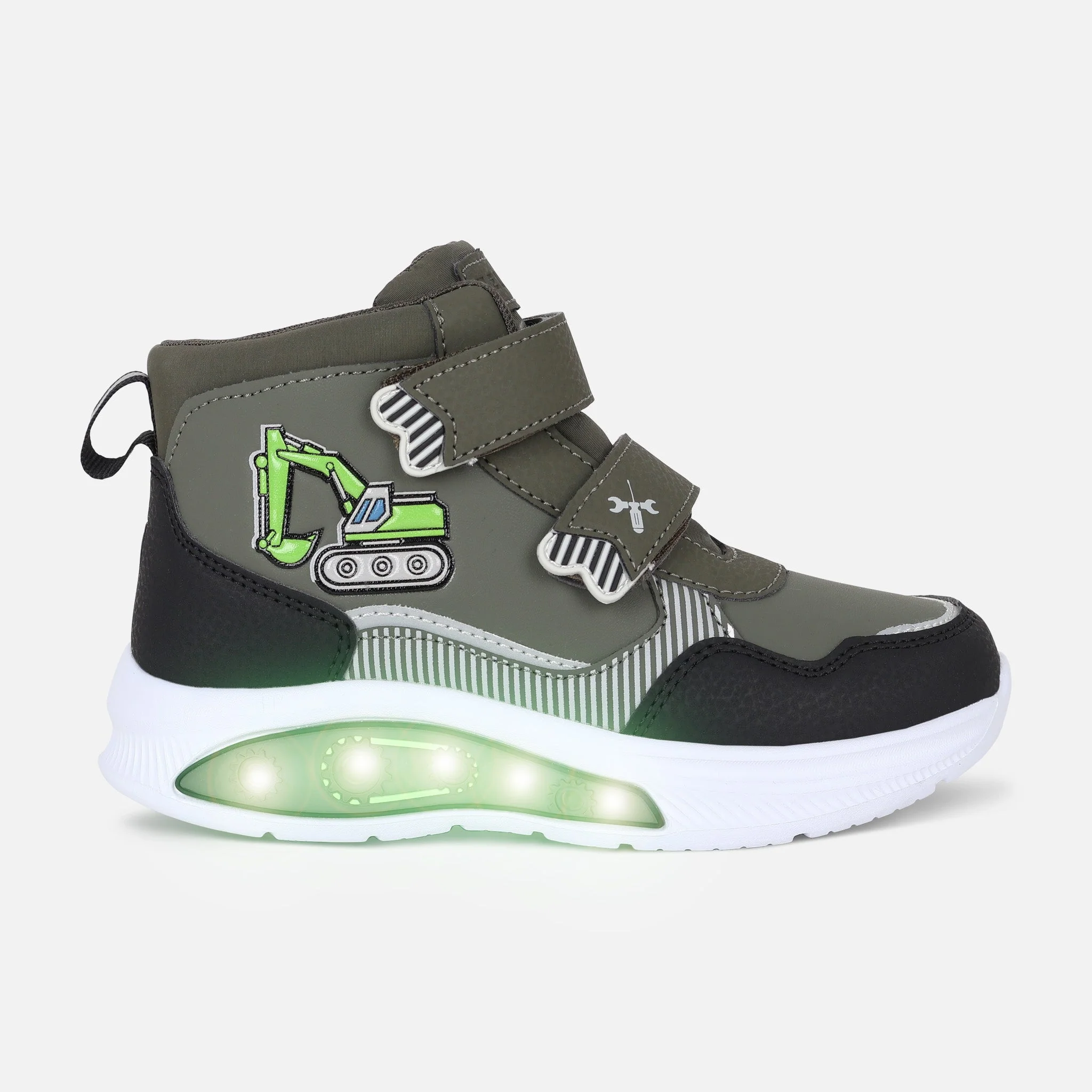 Boys Light Velcro Boots