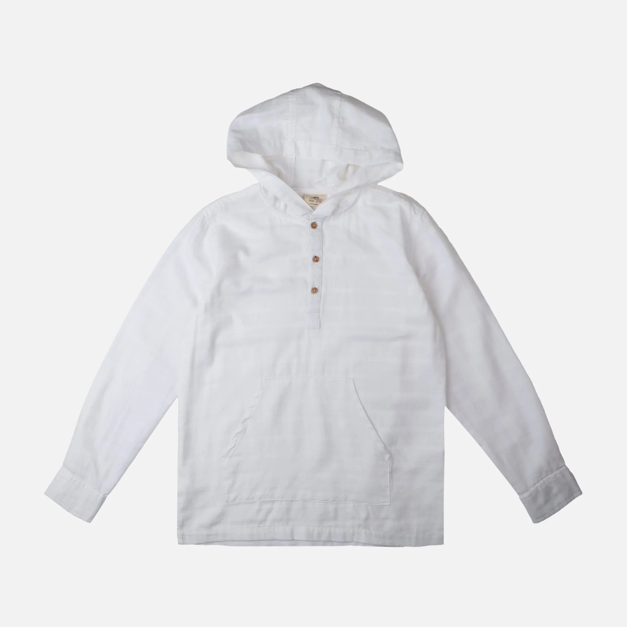 Boys Long Sleeve Shirt With Hood - Image 2