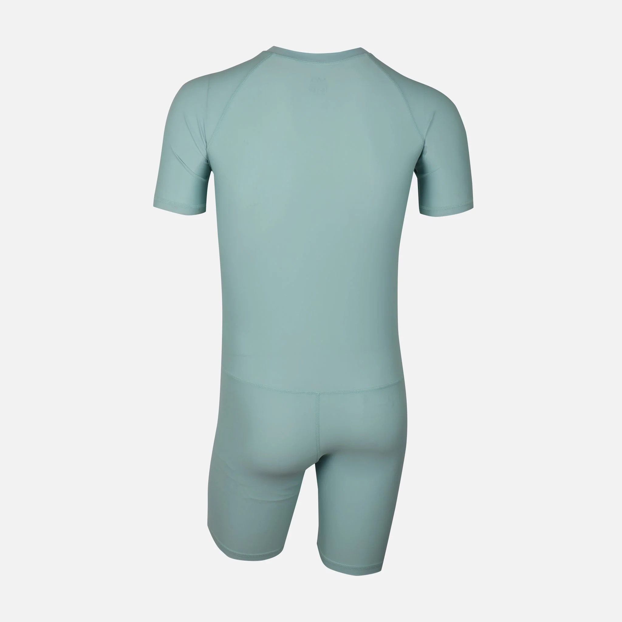 Boys One Piece Swimsuit Short Sleeve - Image 3
