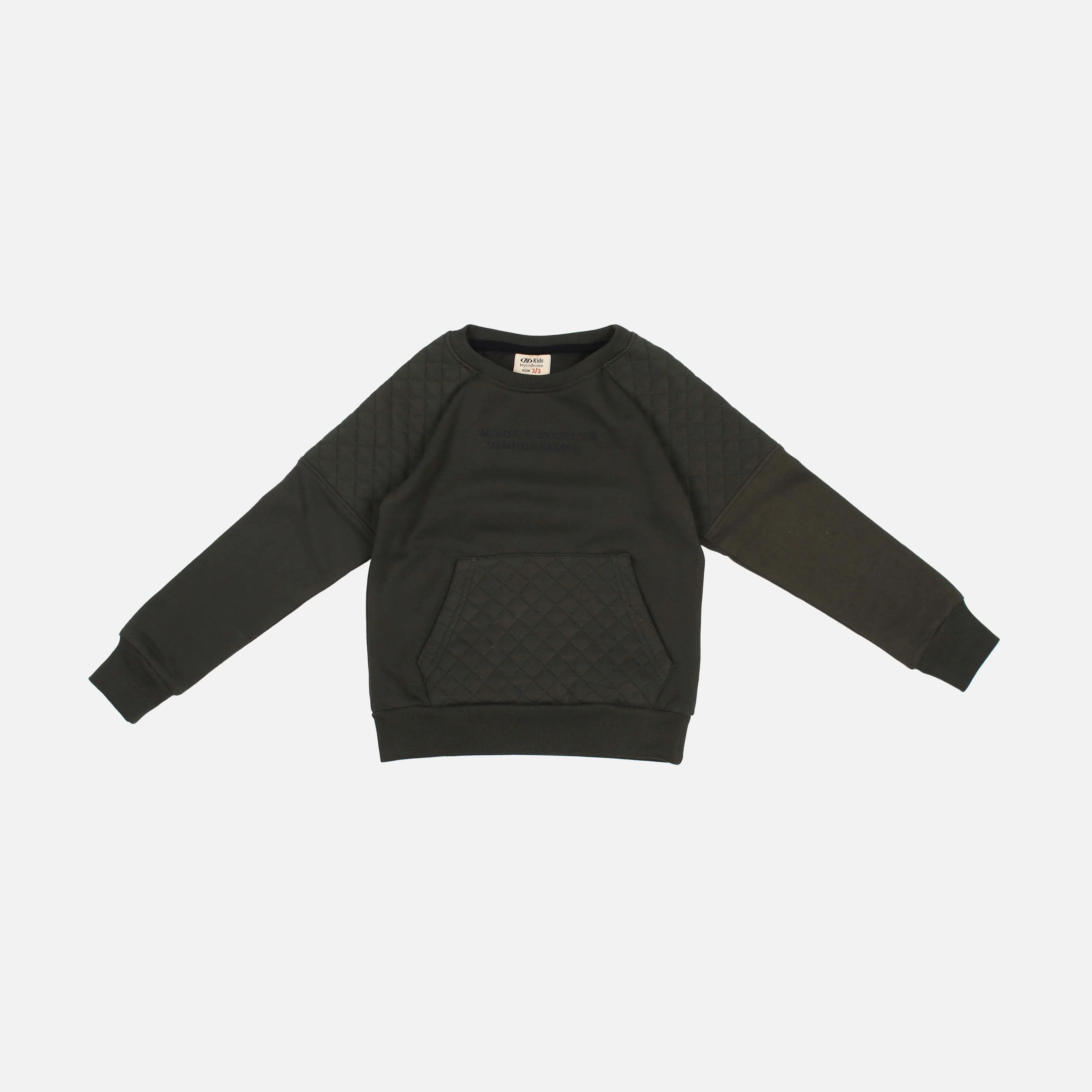 Boys Quilted Pullover