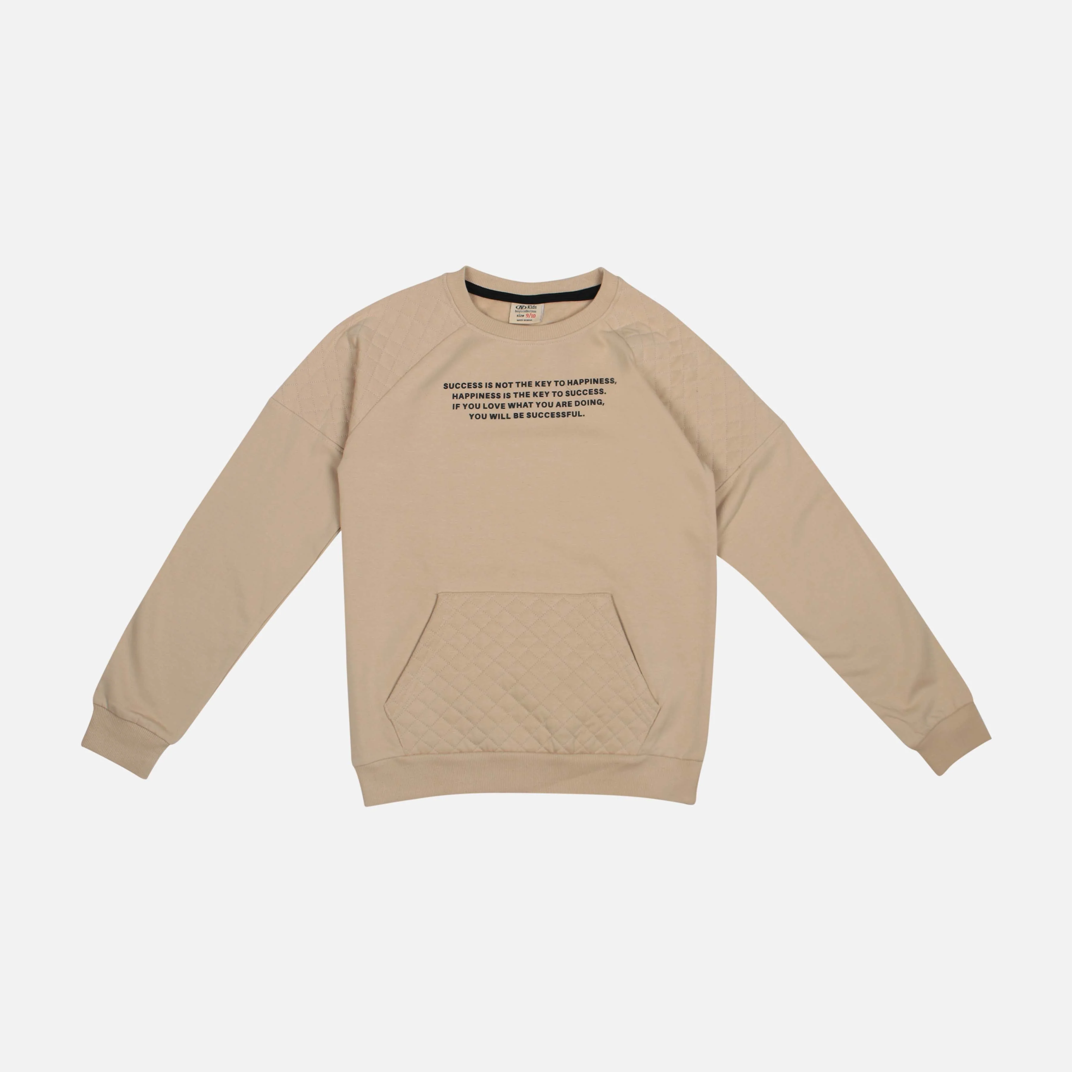 Boys Quilted Pullover