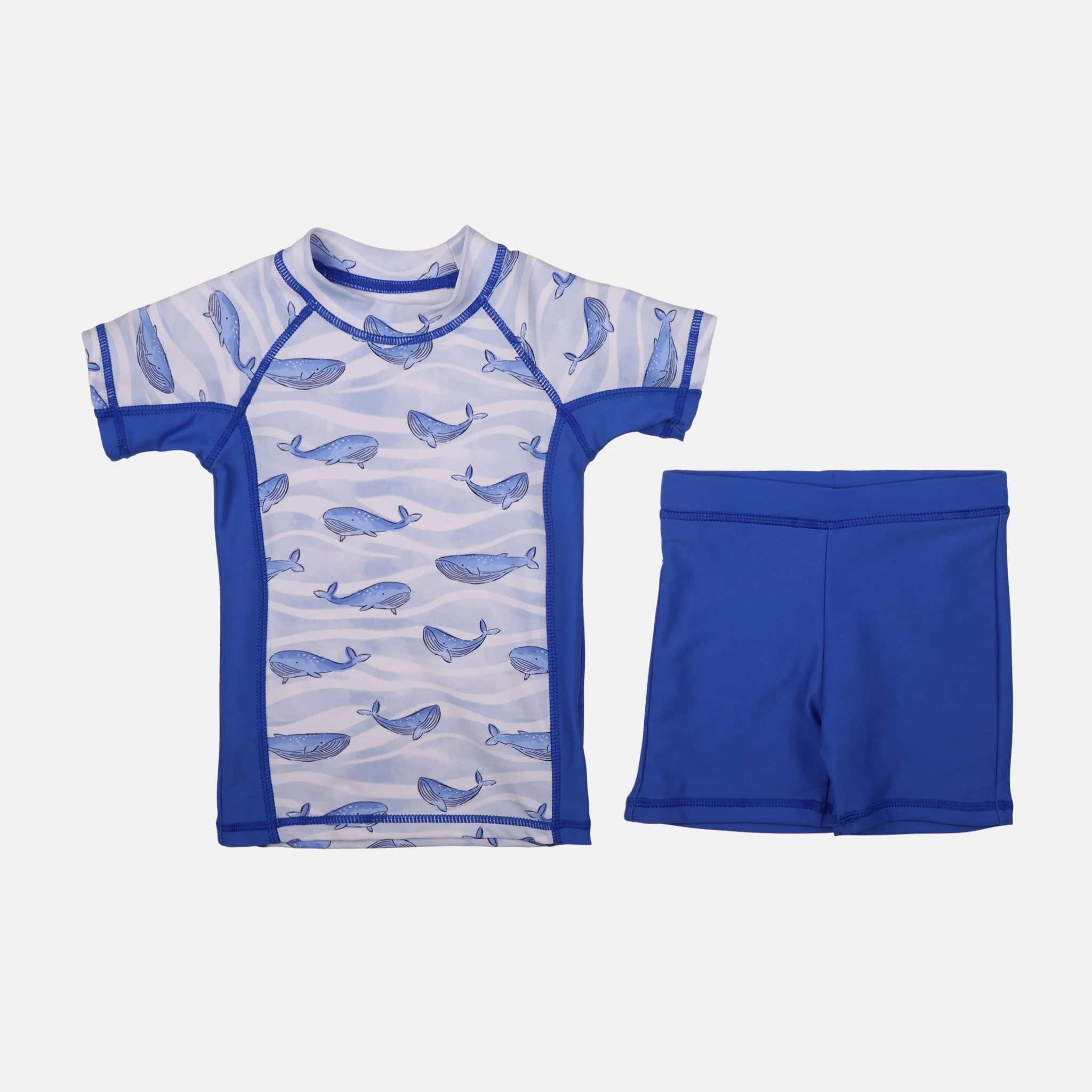 Boys Rashguard Swim Set Short Sleeve - Image 2