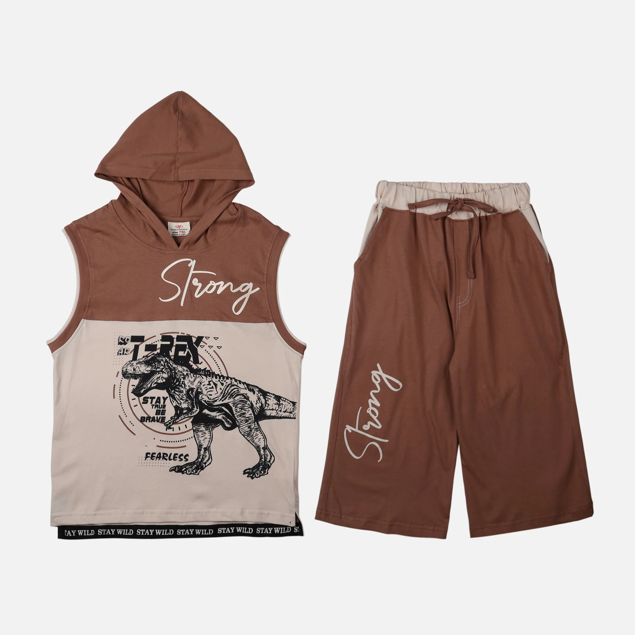 Boys 2 Pieces Set Vest & Bermuda - Image 2