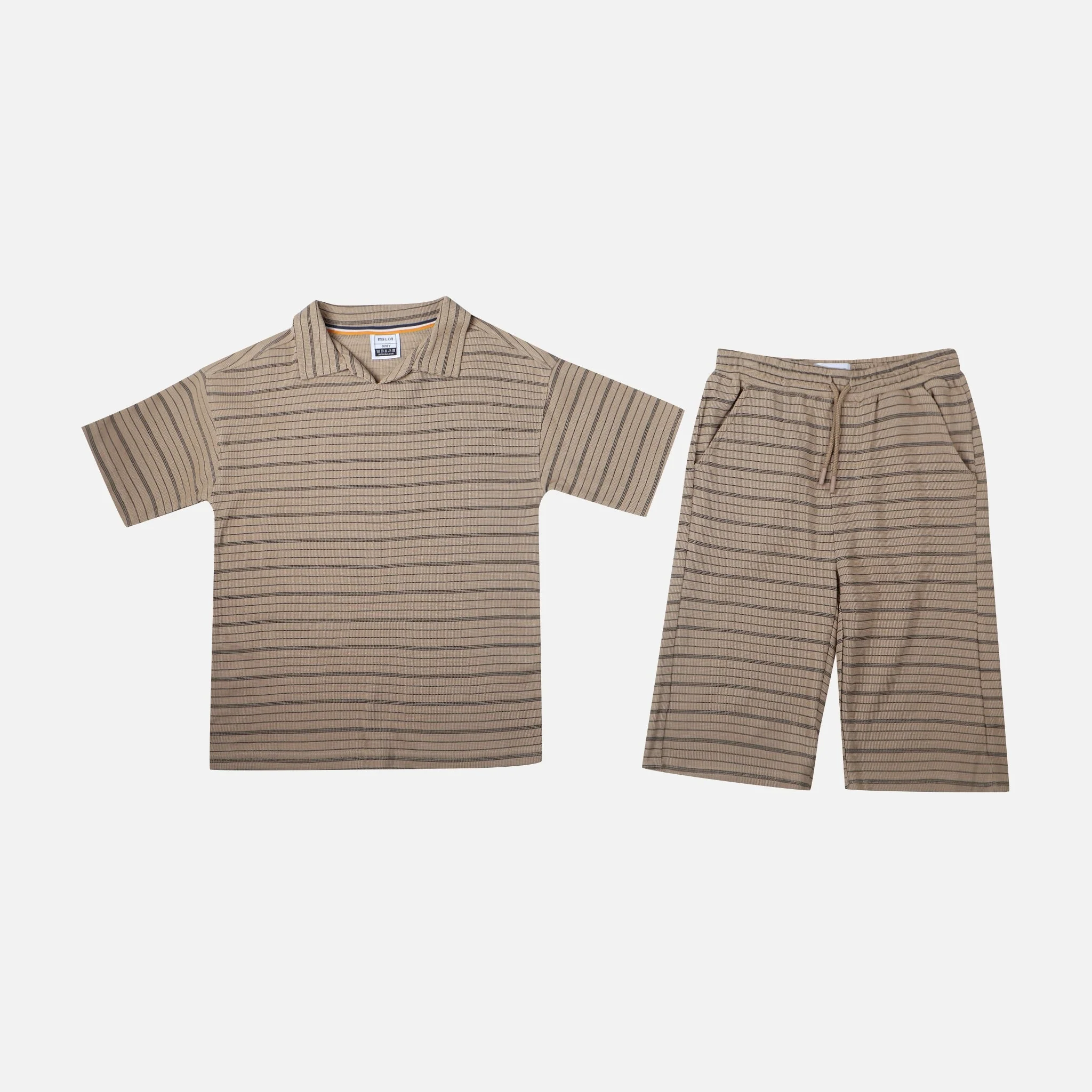 Boys 2 Pieces Set Polo & Short - Image 2