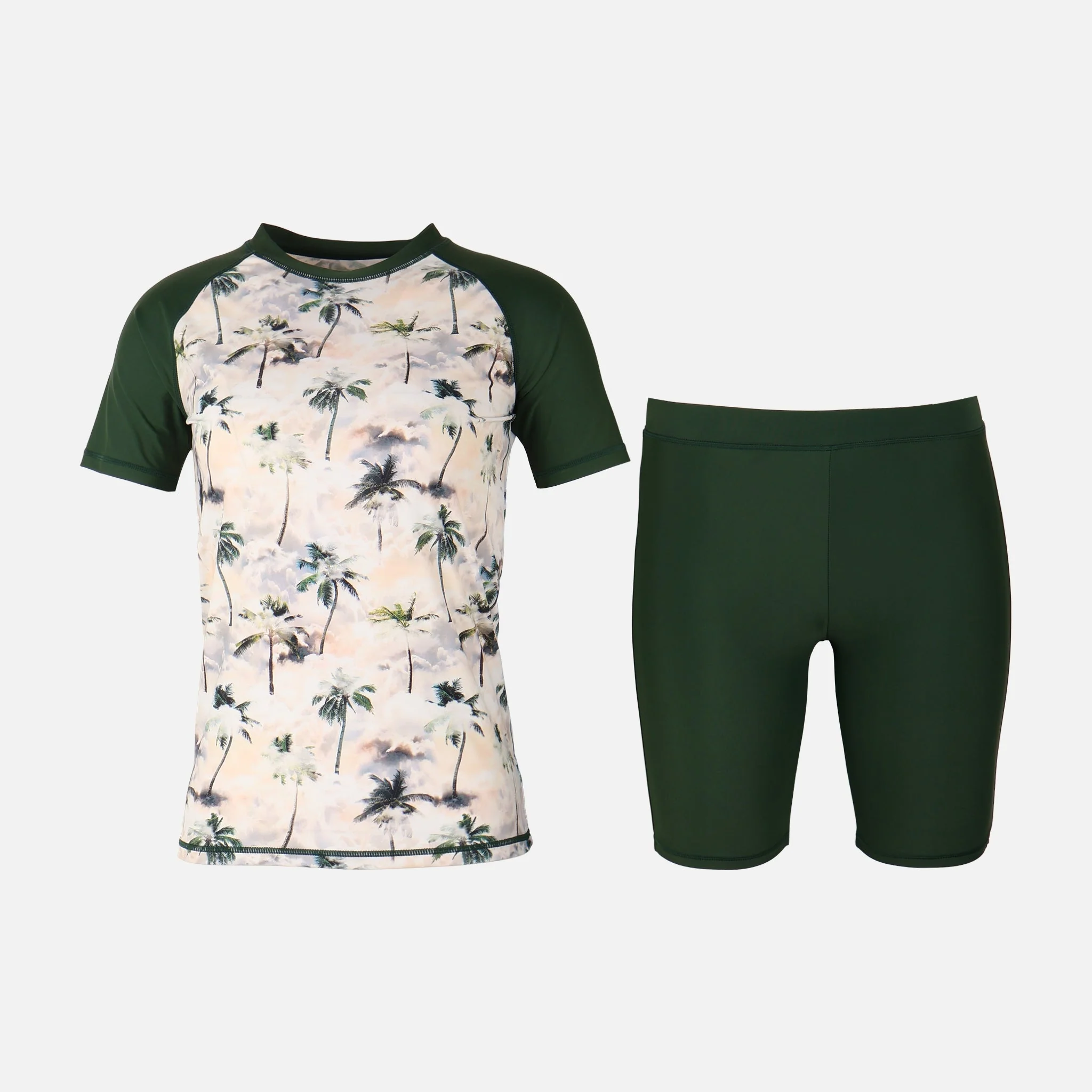 Boys Short Sleeve Rashguard Swim Set - Image 2