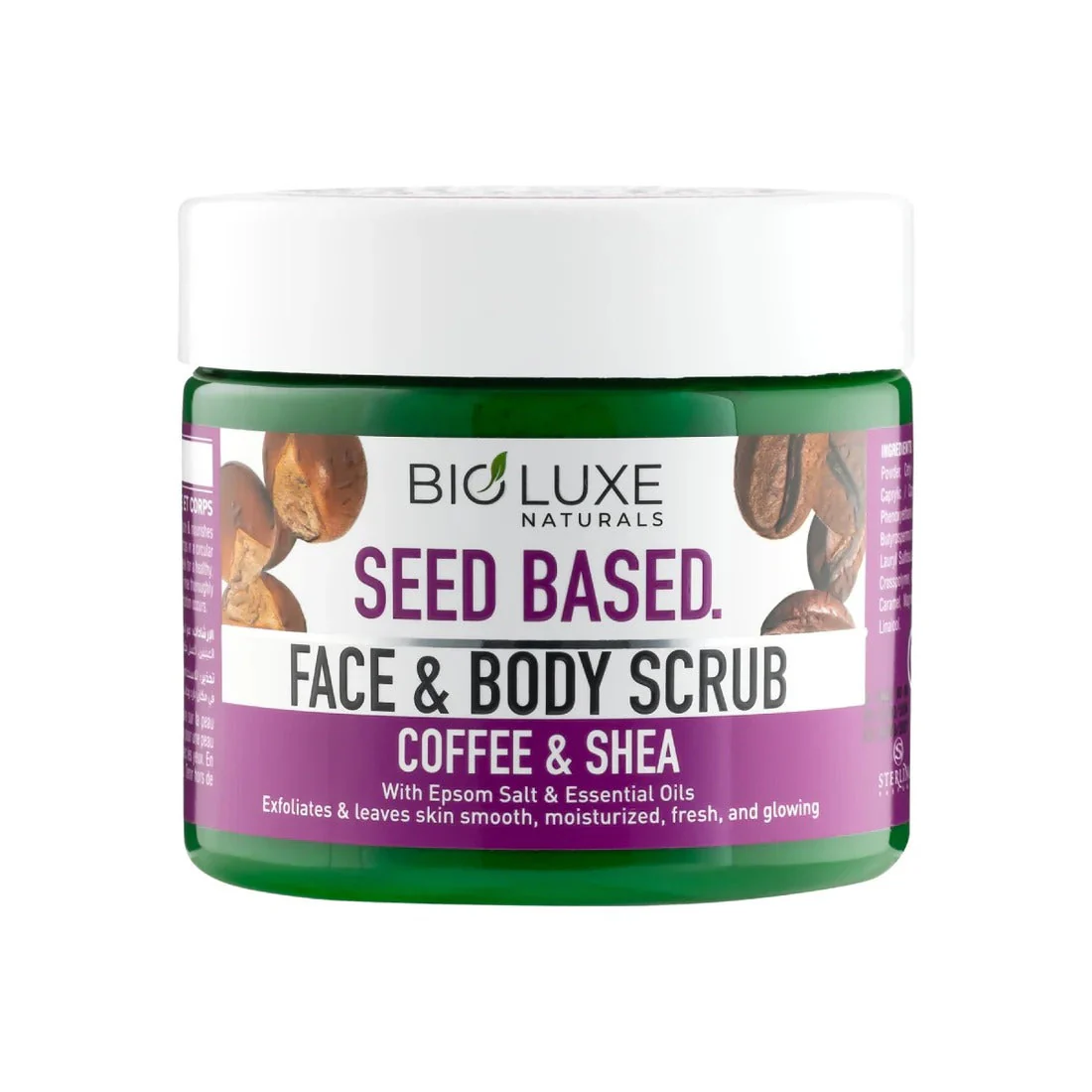 Coffee & Shea  seed Based Face & Body Scrub 325 ml