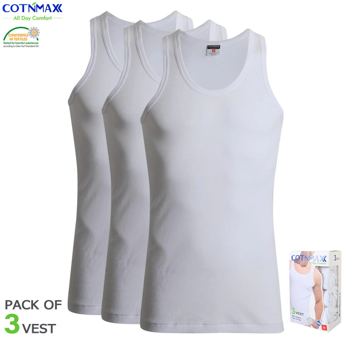 Men Vest 3 Pieces CTM 204-3 - Image 3