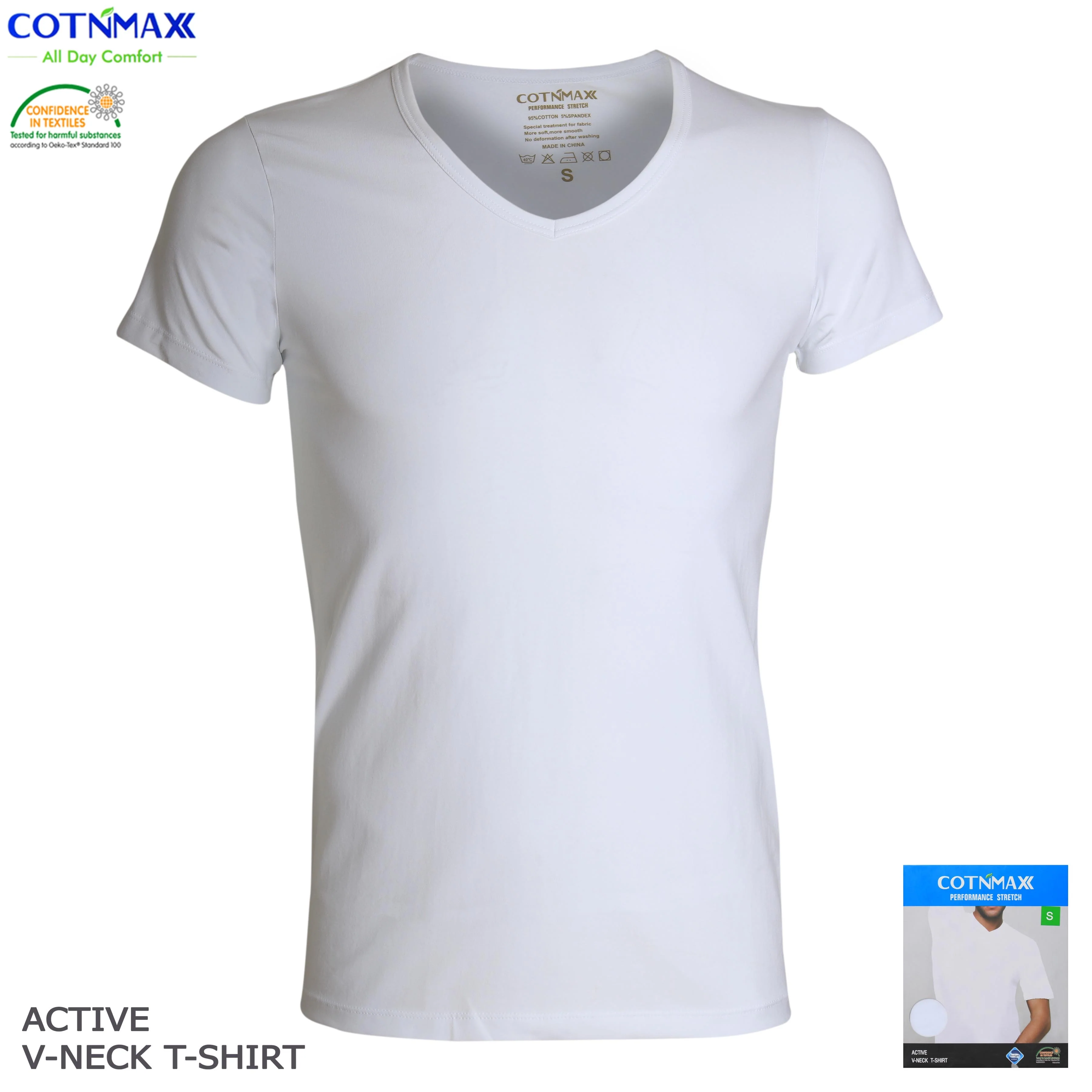 Men V-Neck T-Shirt NSP003 - Image 3