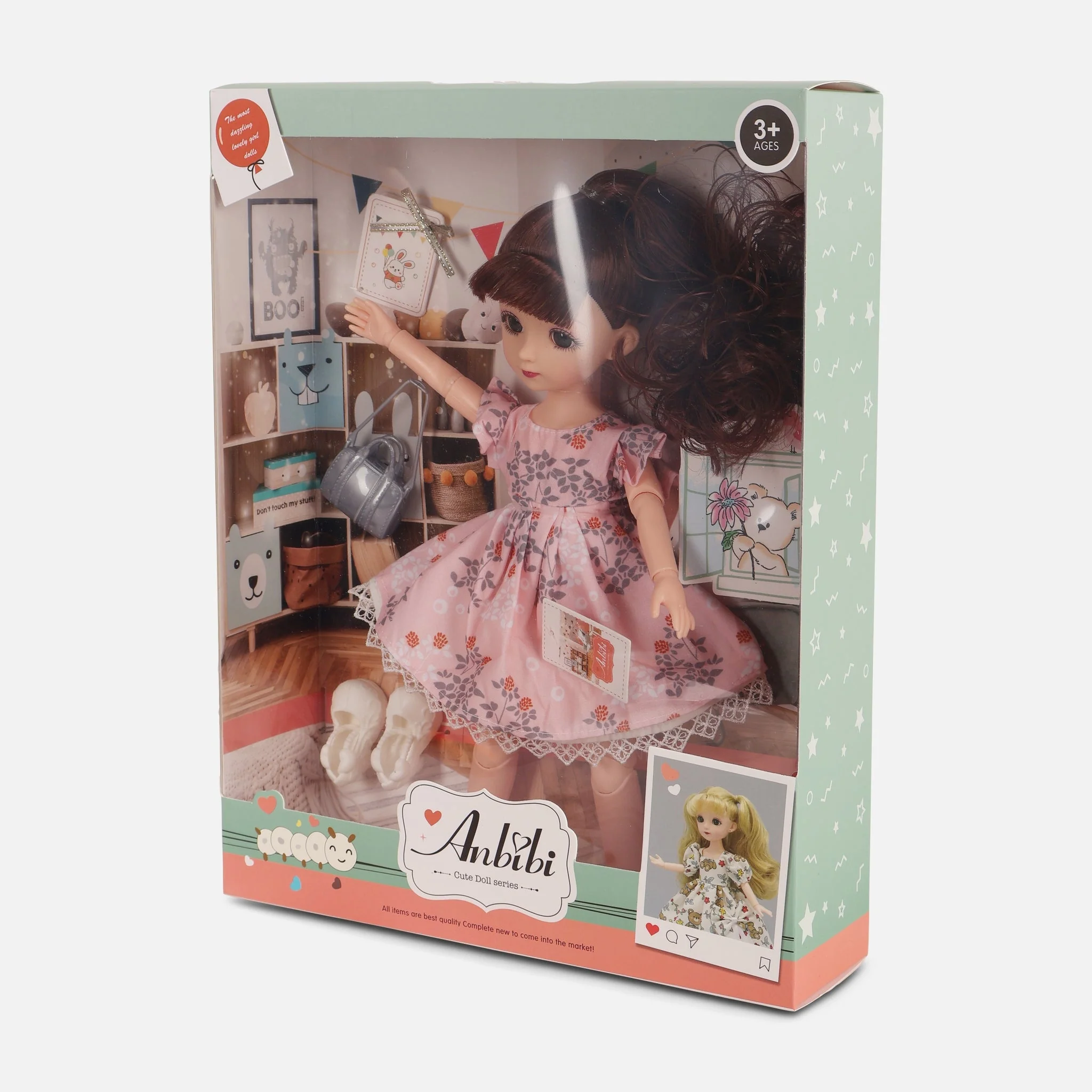 Doll Toy Set For Girls With Accessories - Image 2