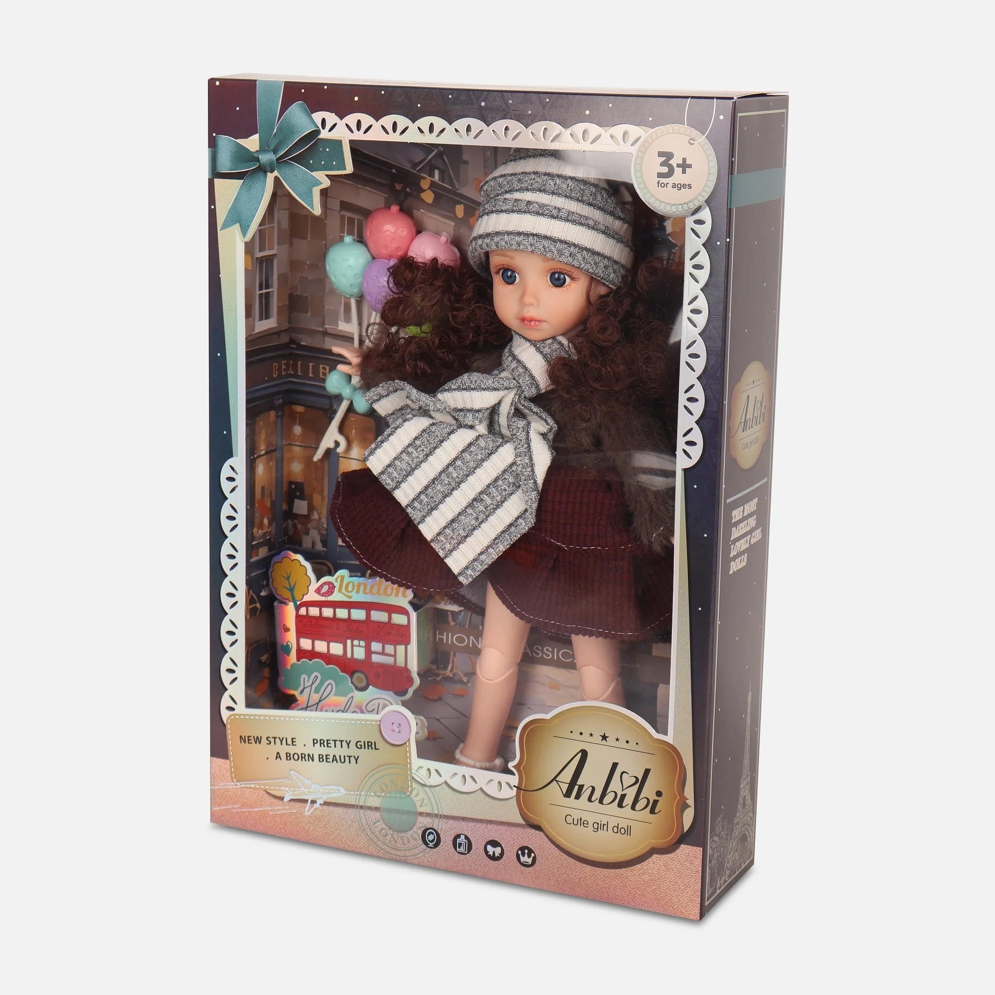 Doll Toy Set For Girls With Accessories - Image 2
