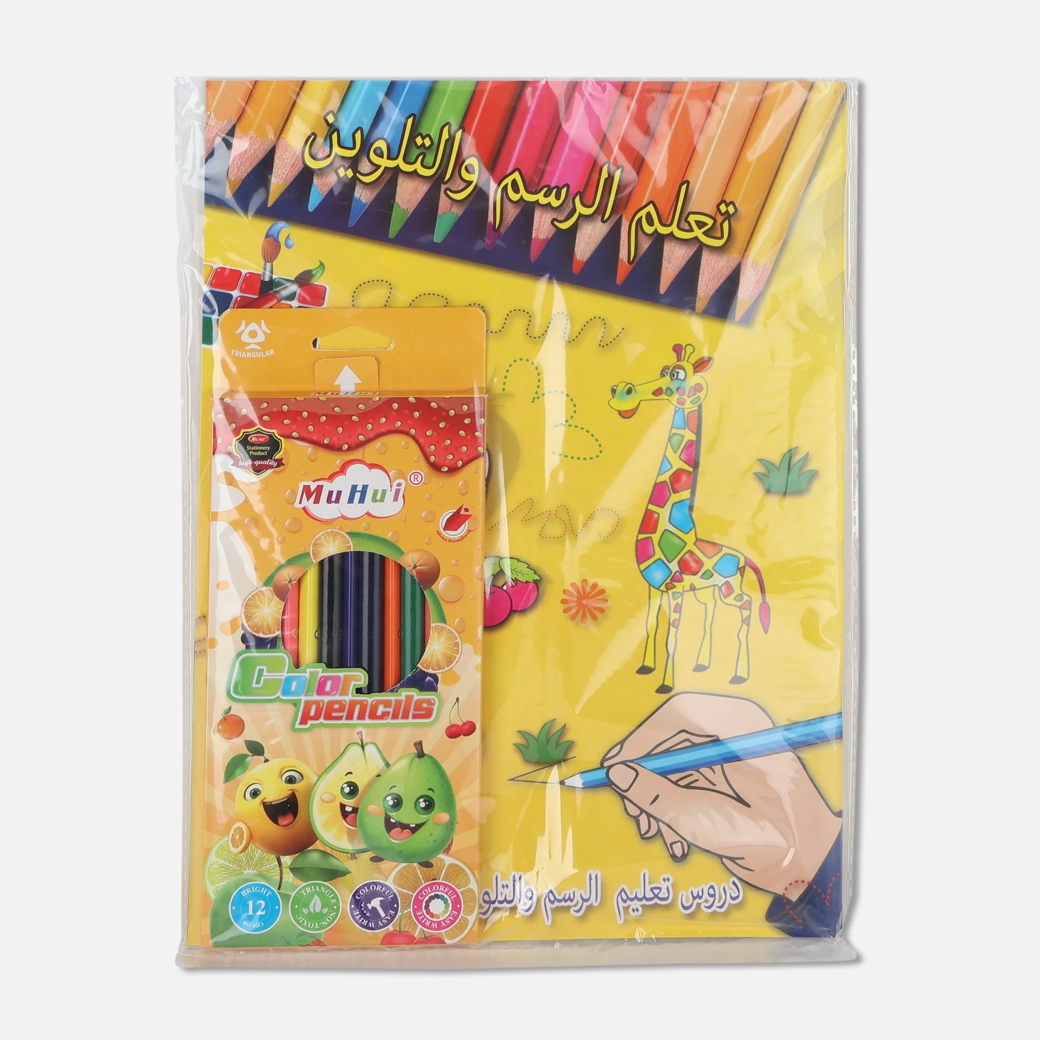 Colour Pencil & Book Set