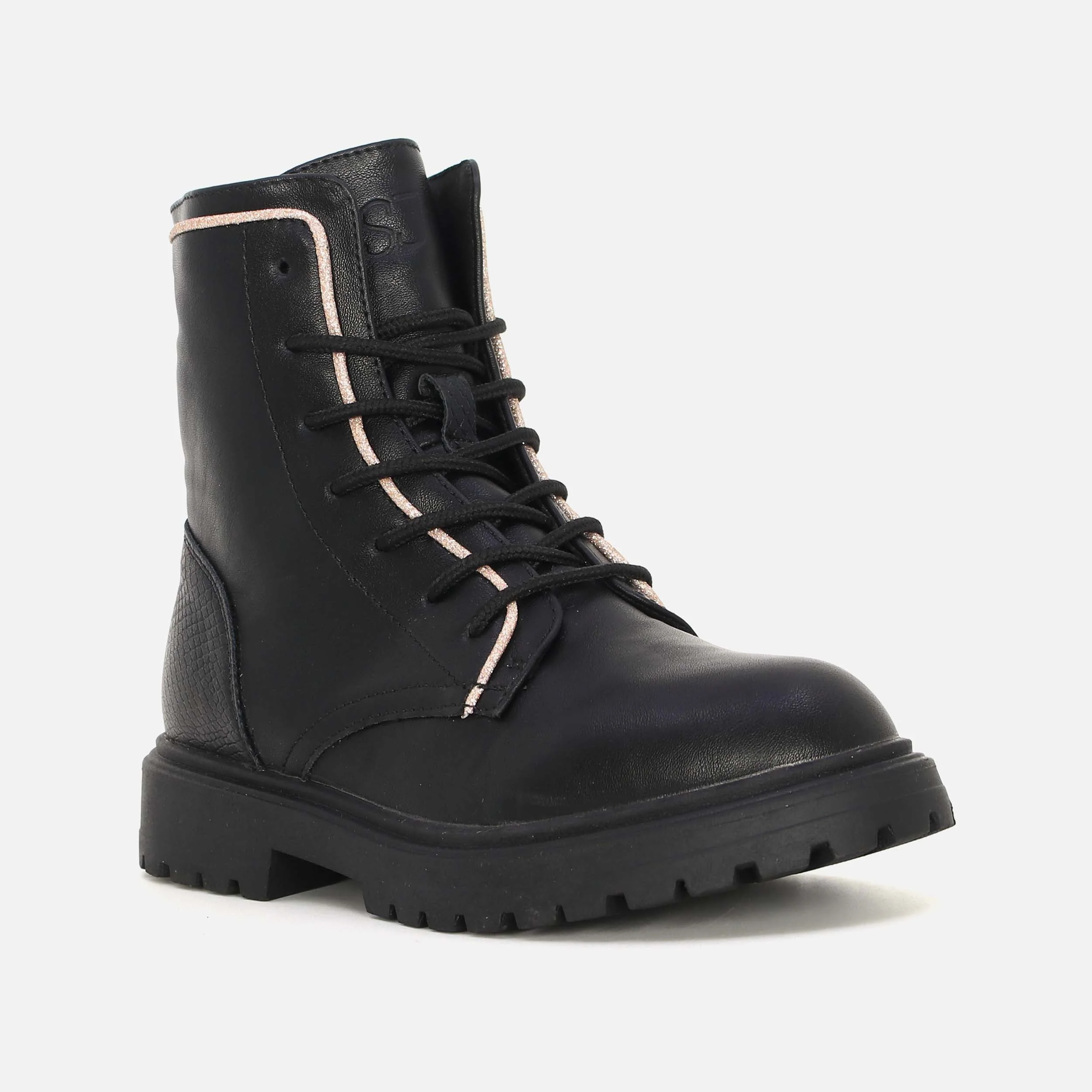 Girls Casual Lace-Up Boots - Image 2