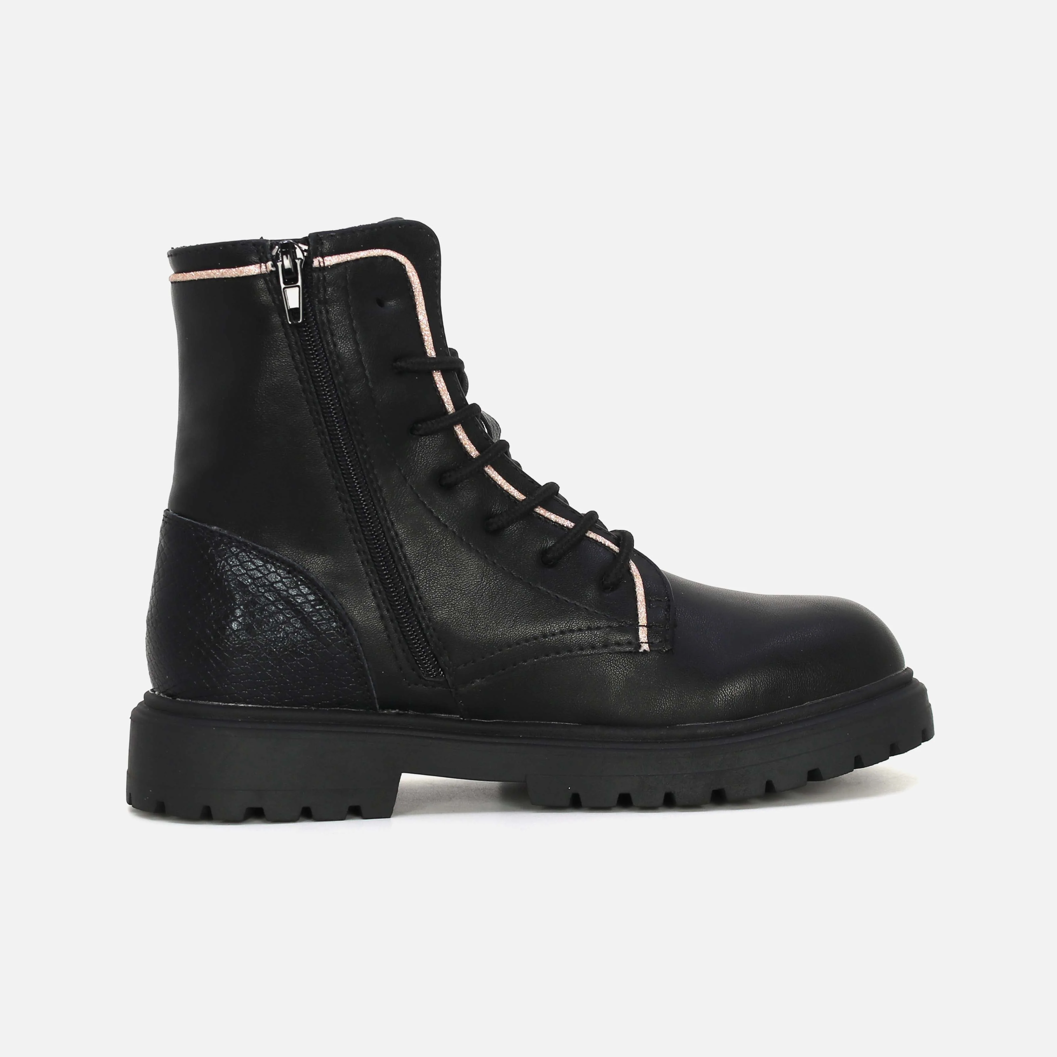 Girls Casual Lace-Up Boots - Image 3