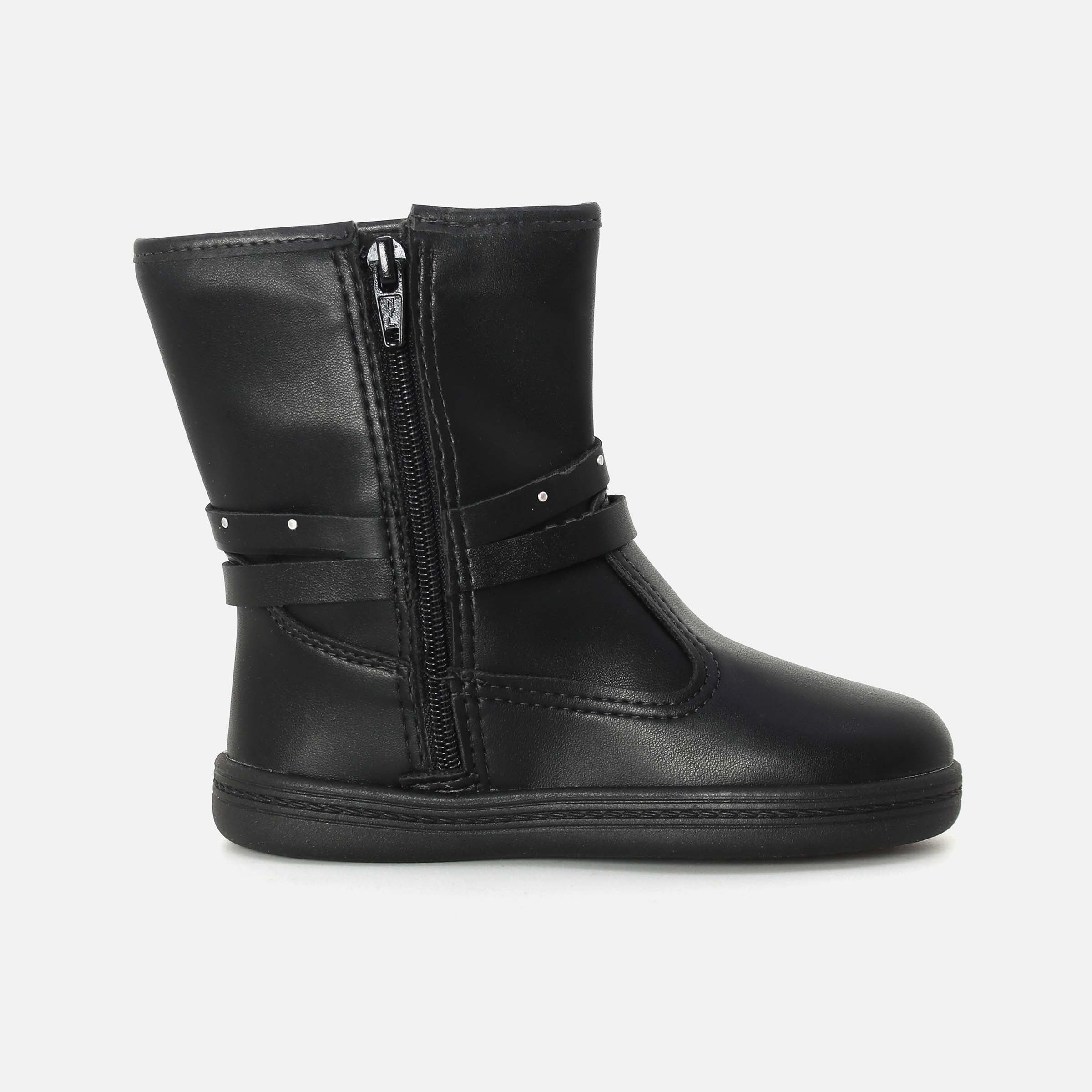 Girls Casual Zipper Boots - Image 3