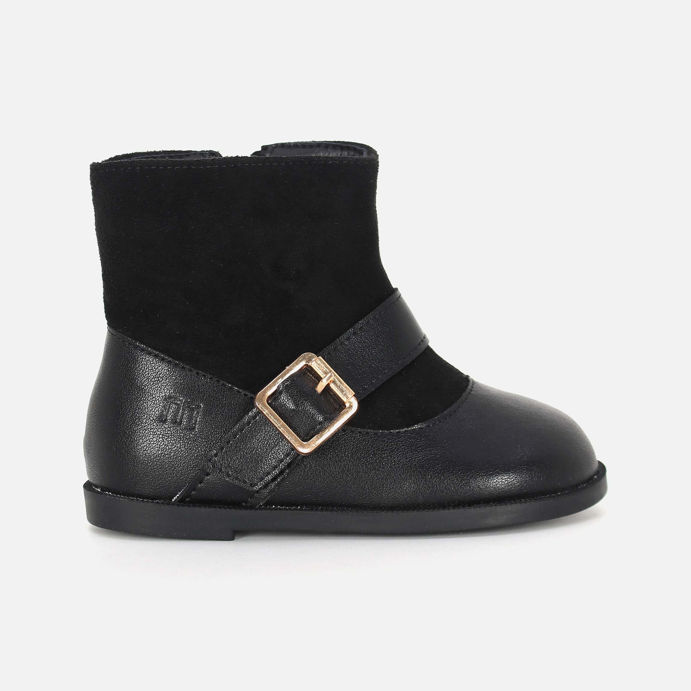 Girls Casual Zipper Boots