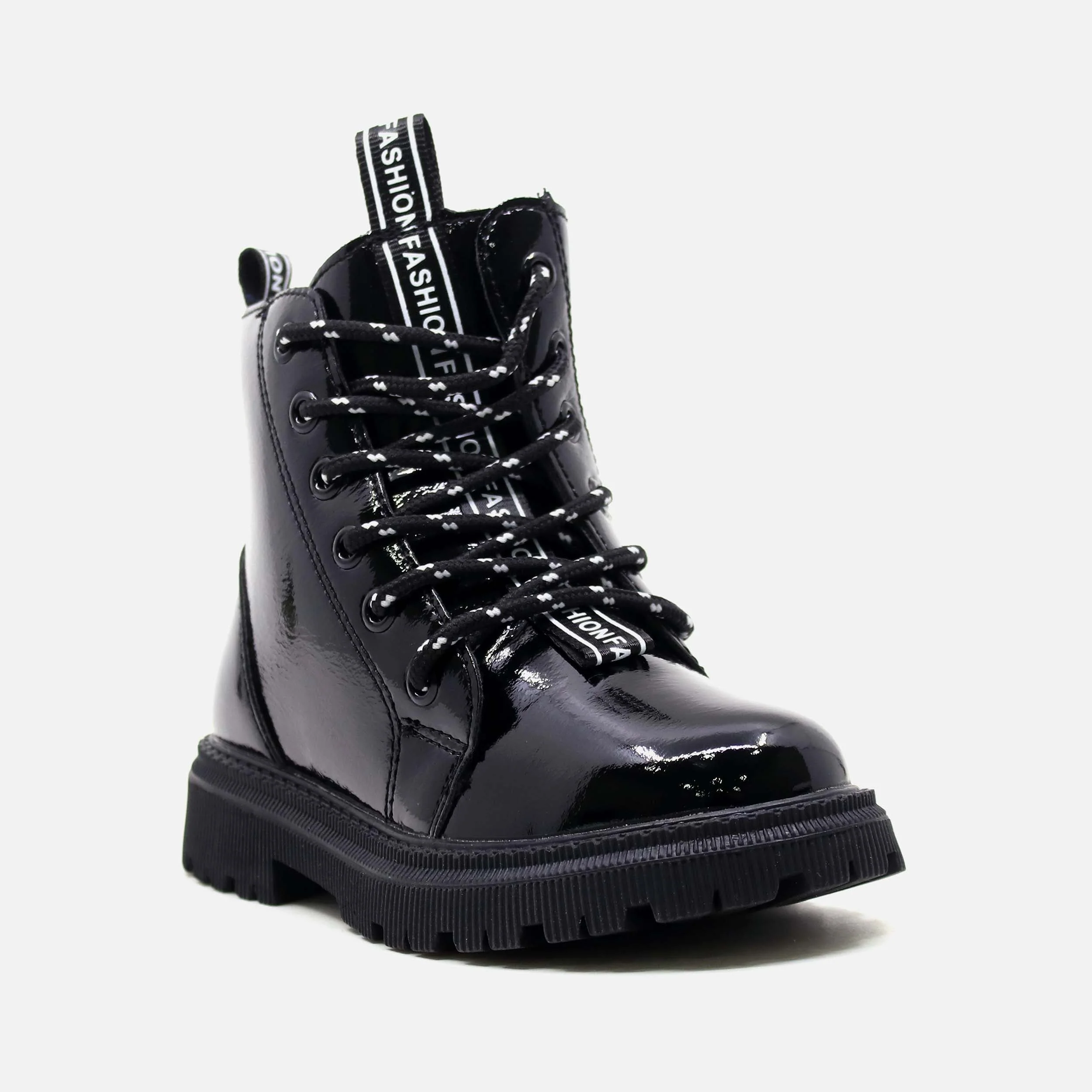 Girls Casual Lace-Up Boots - Image 2