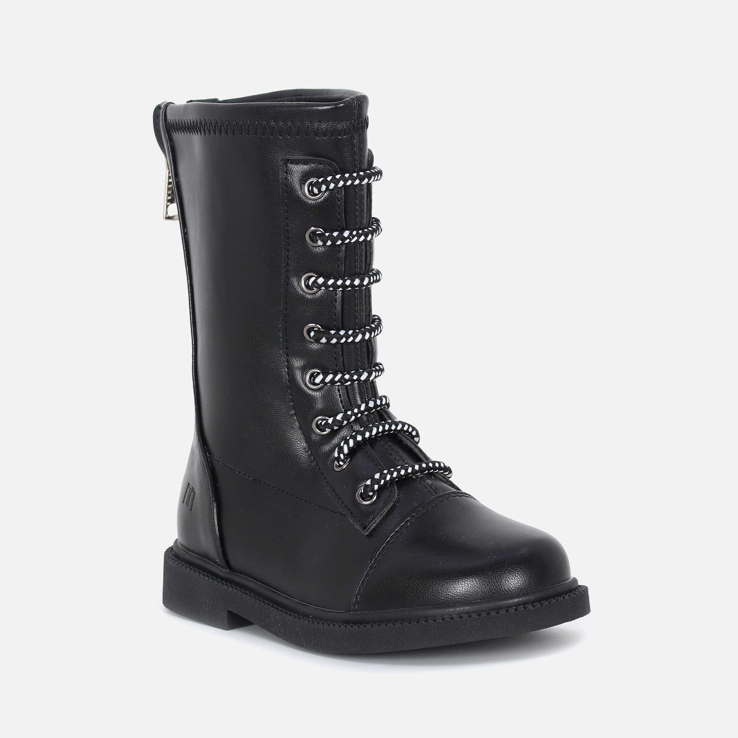 Girls Casual Zipper Boots - Image 2