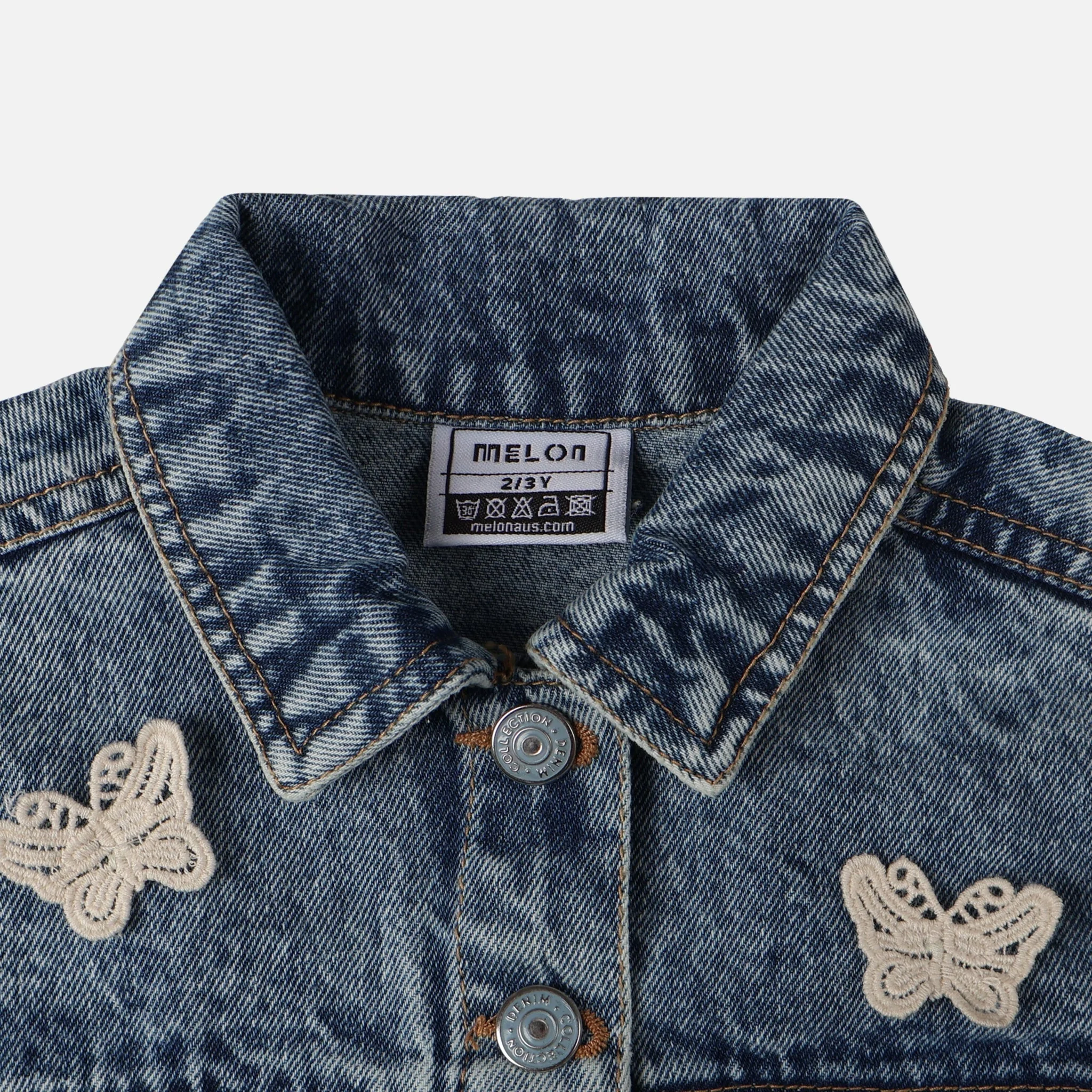 Girls Denim Jacket - Image 3