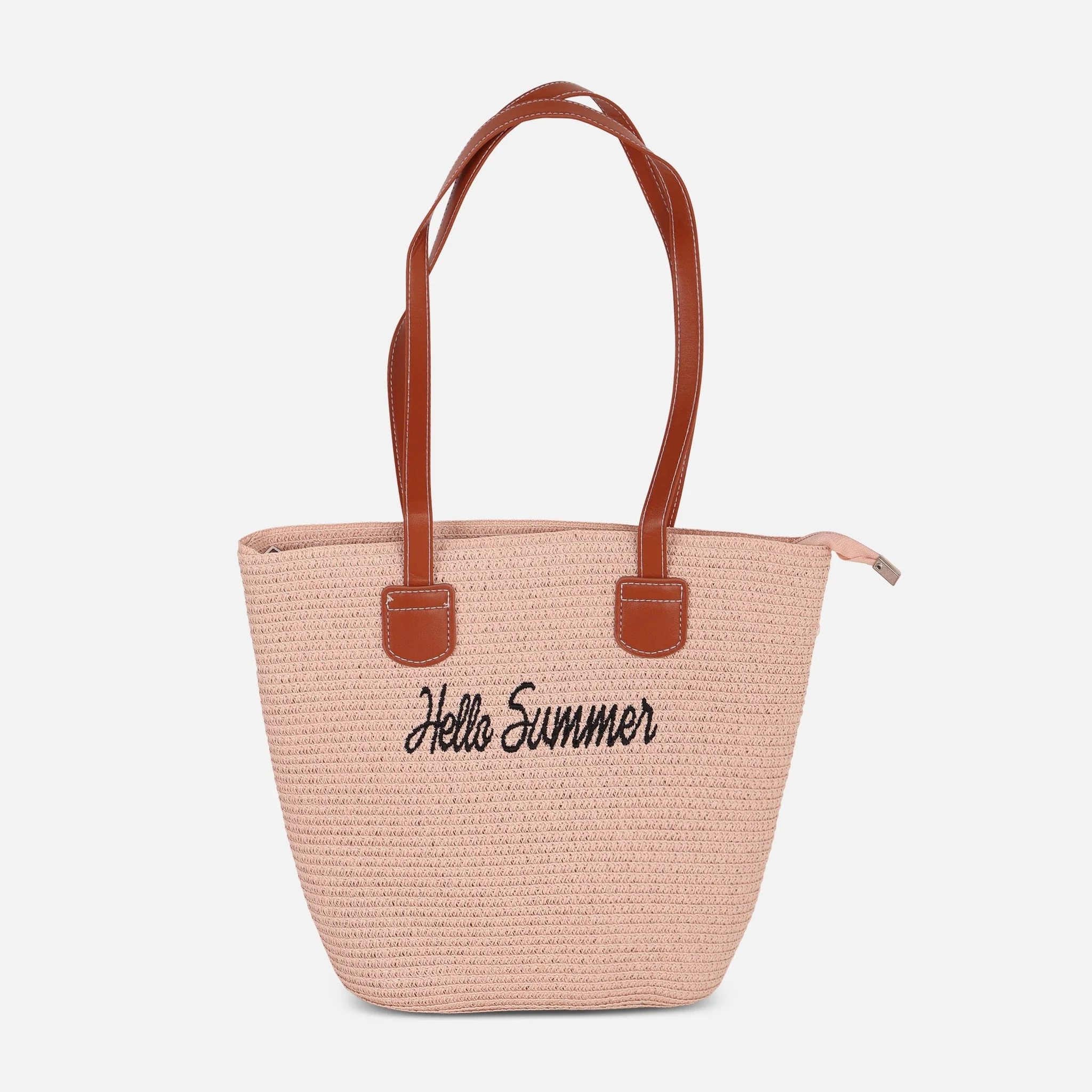 Girls Fashion Beach Hat & Bag Set - Image 3