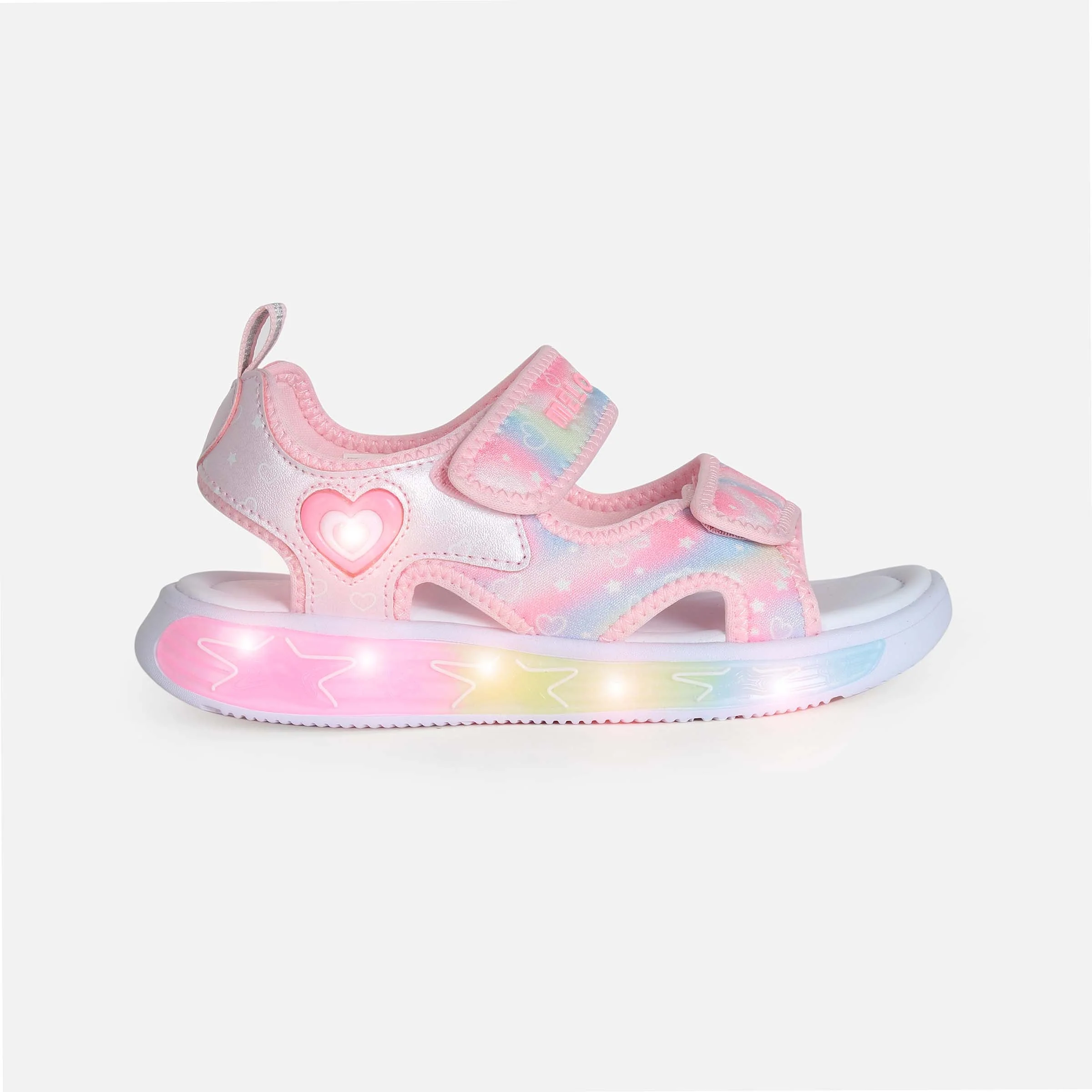 Girls Light Slip-On Sandals