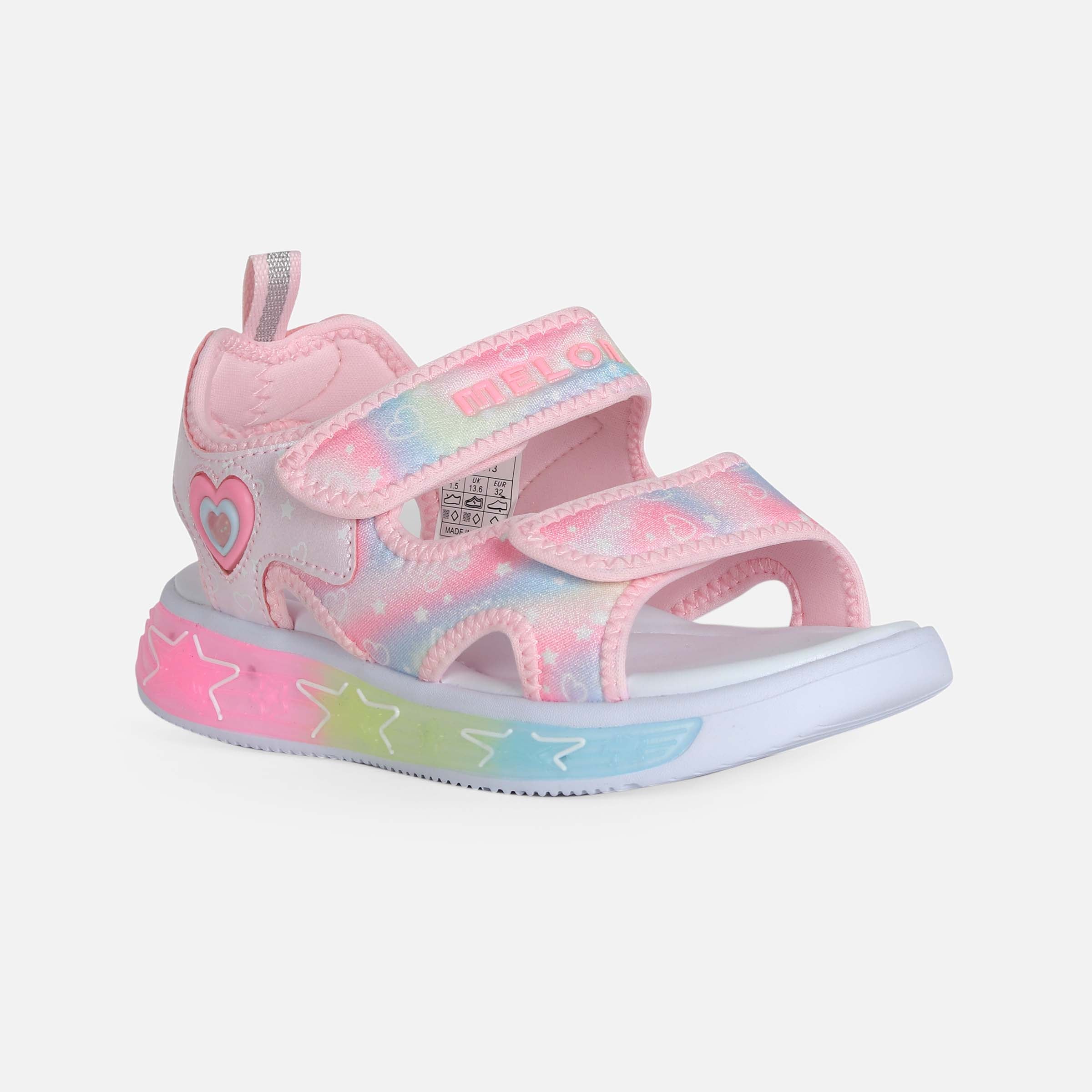 Girls Light Slip-On Sandals - Image 2