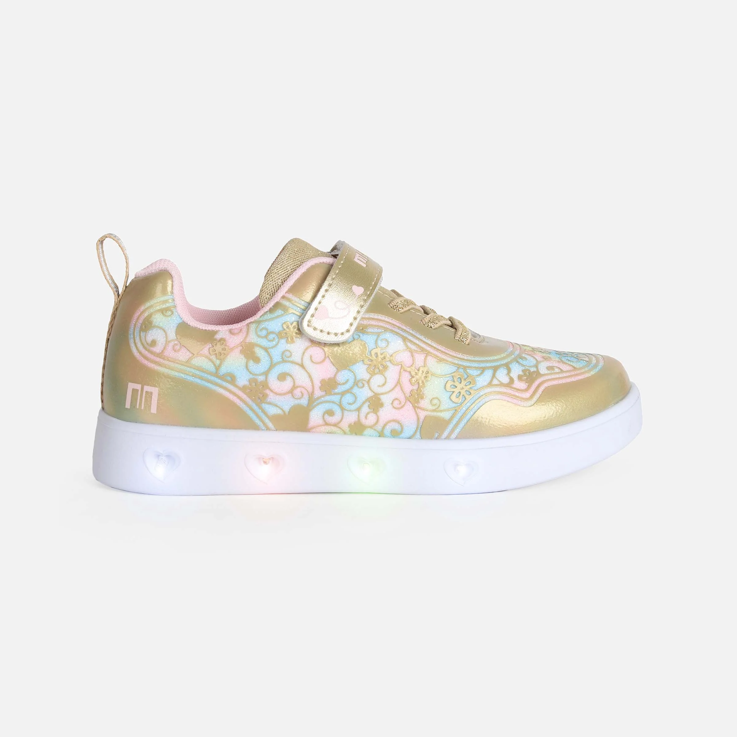 Girls Light Velcro Shoes