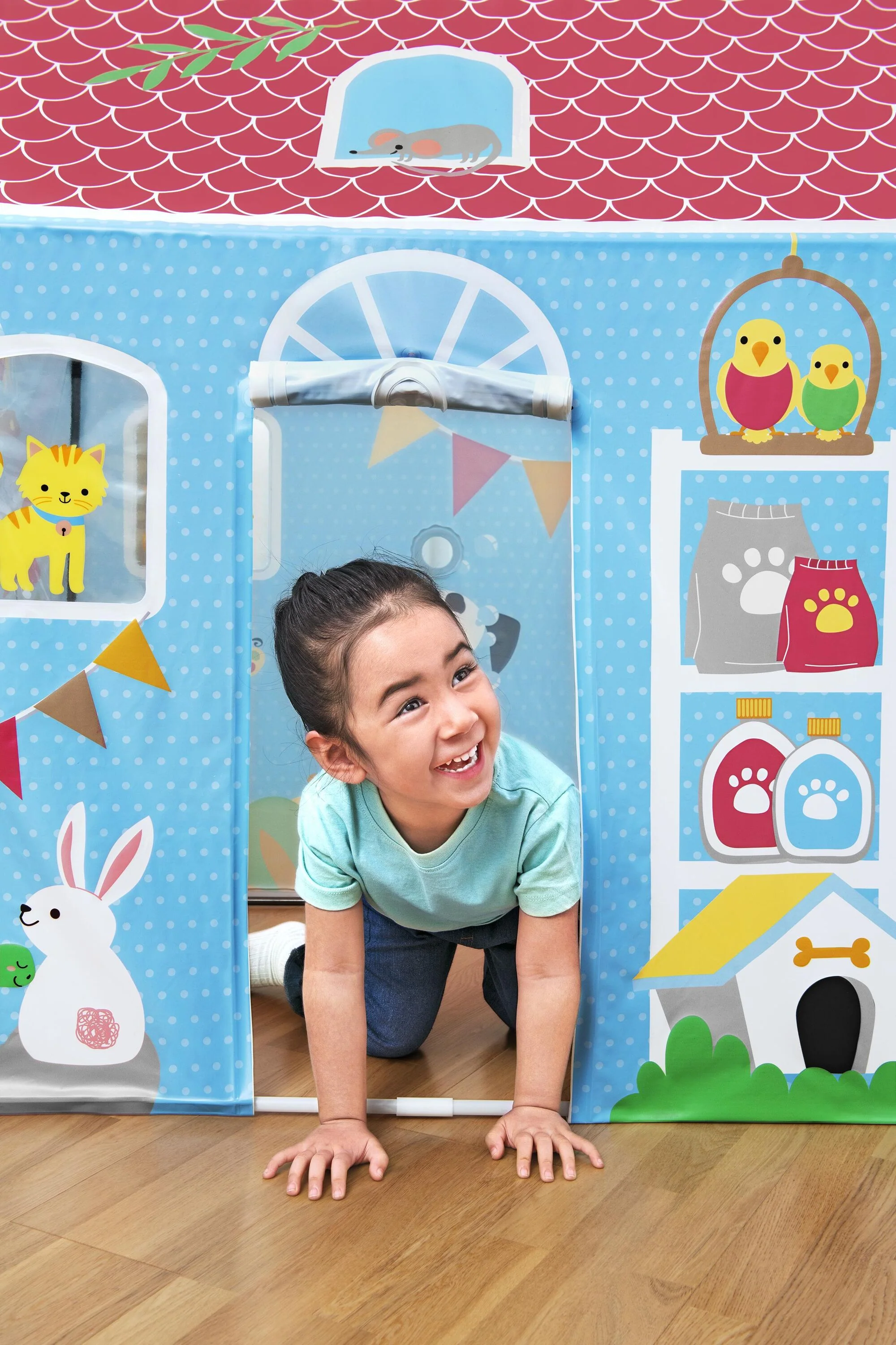 Kids Pets Playhouse Tent Fun-Indoor Play House - Image 3