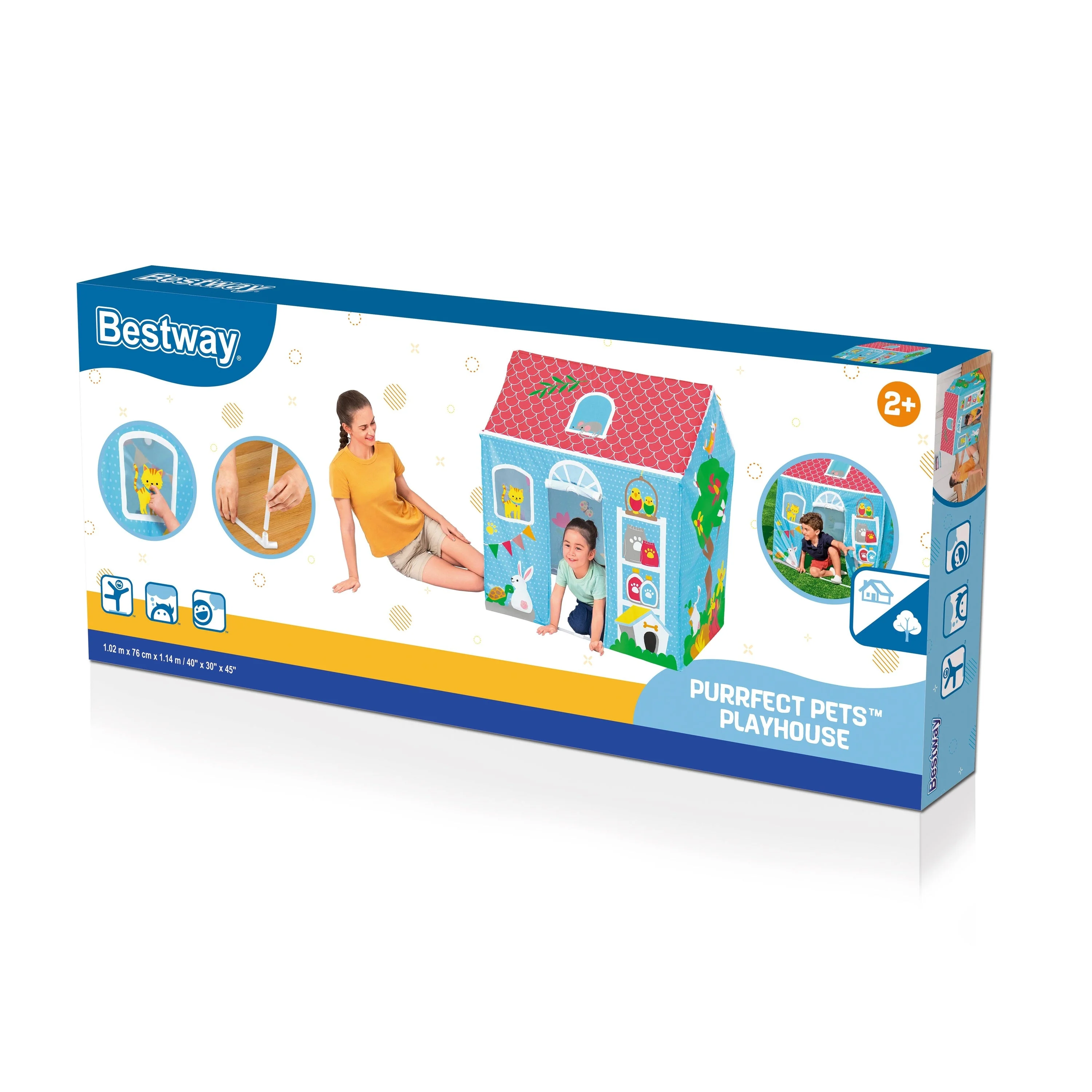 Kids Pets Playhouse Tent Fun-Indoor Play House - Image 7