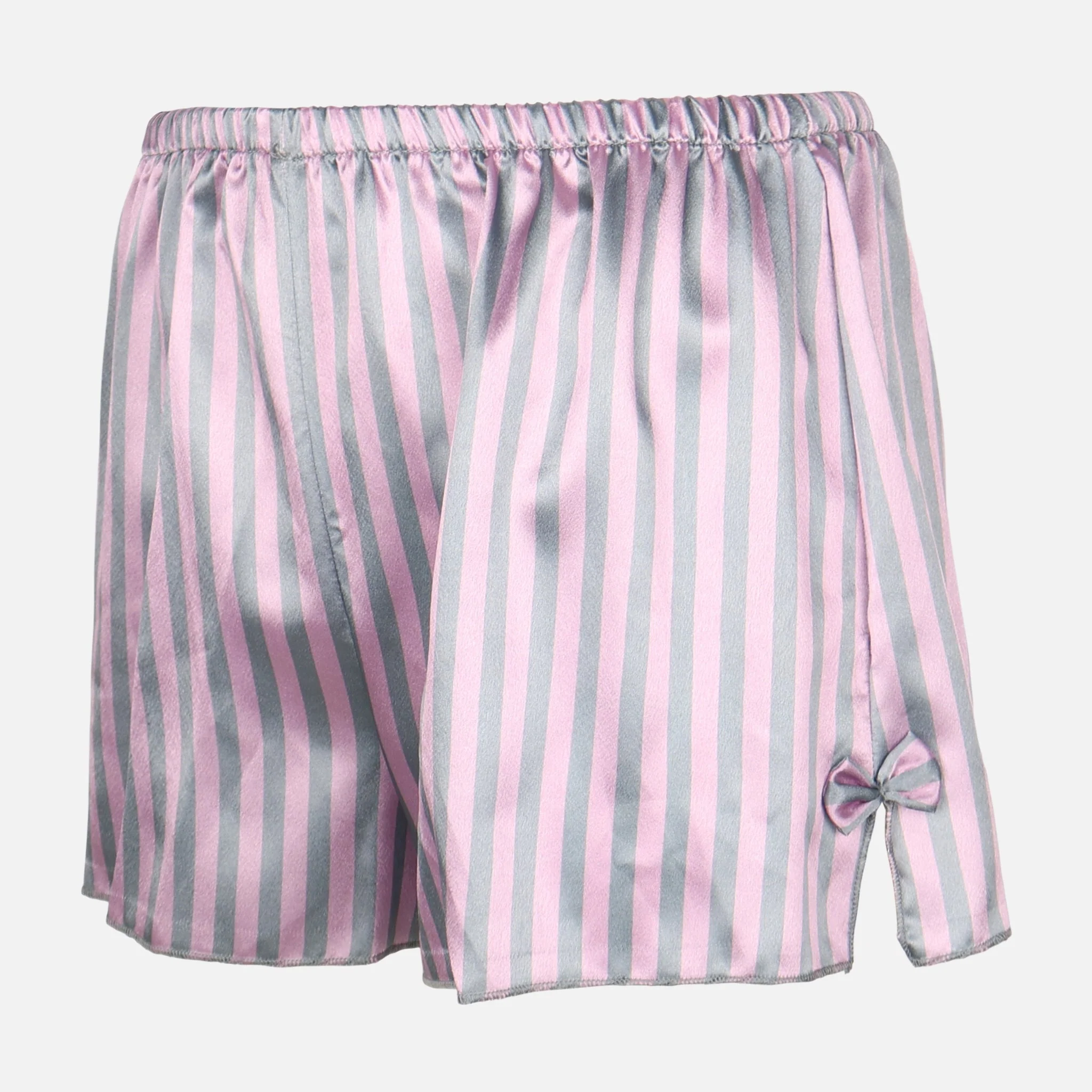 Ladies Aop Satin Pyjama Short Set - Image 5