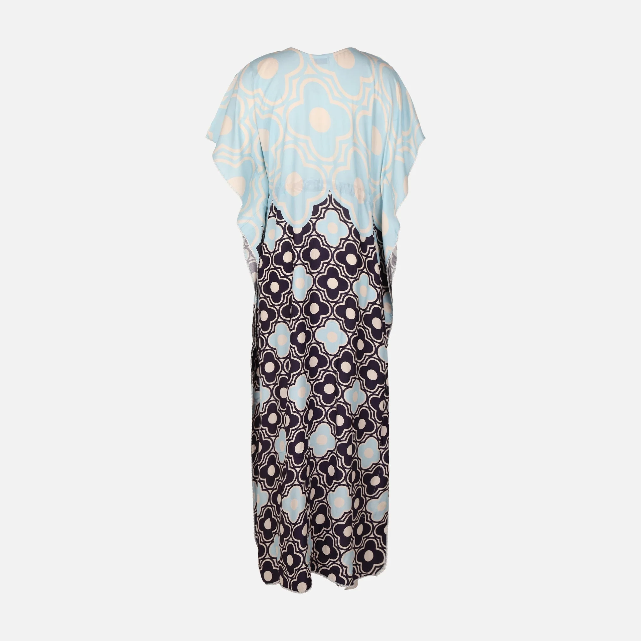 Ladies Digital Print Farasha Maxi Dress - Image 2