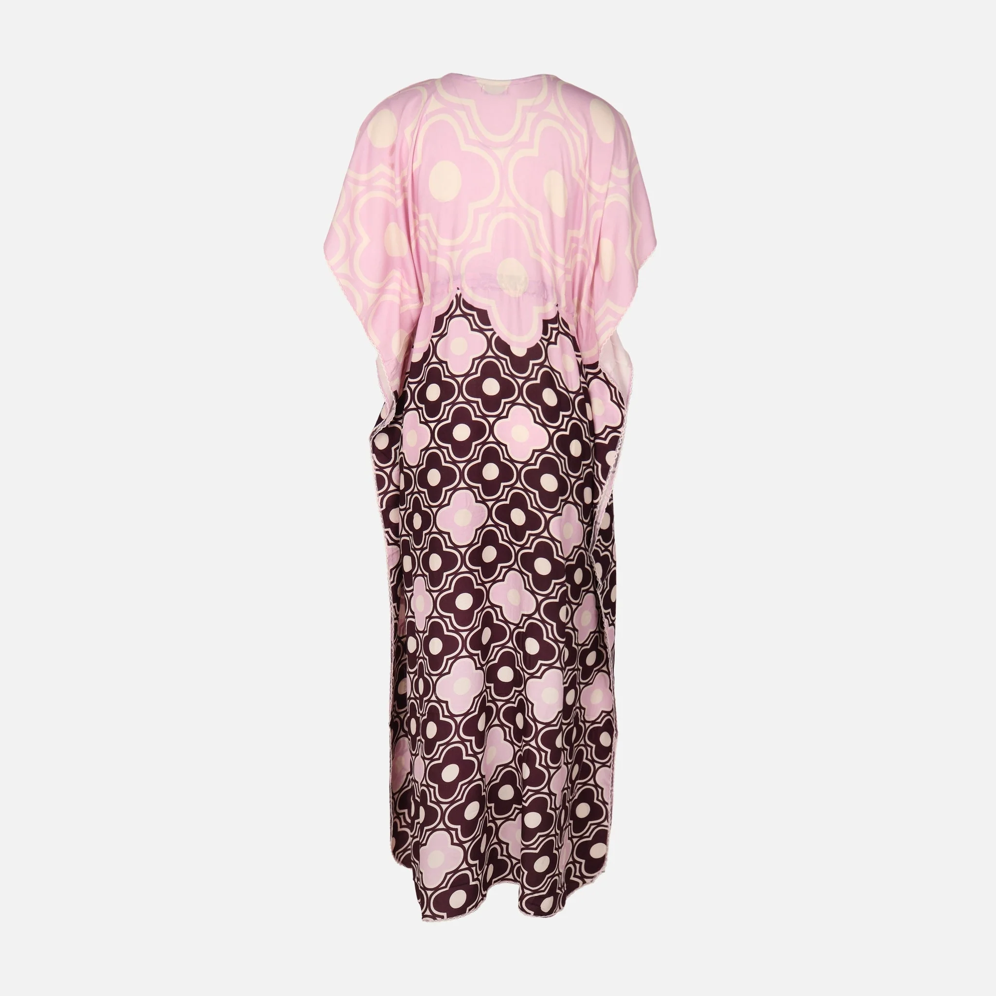 Ladies Digital Print Farasha Maxi Dress - Image 2