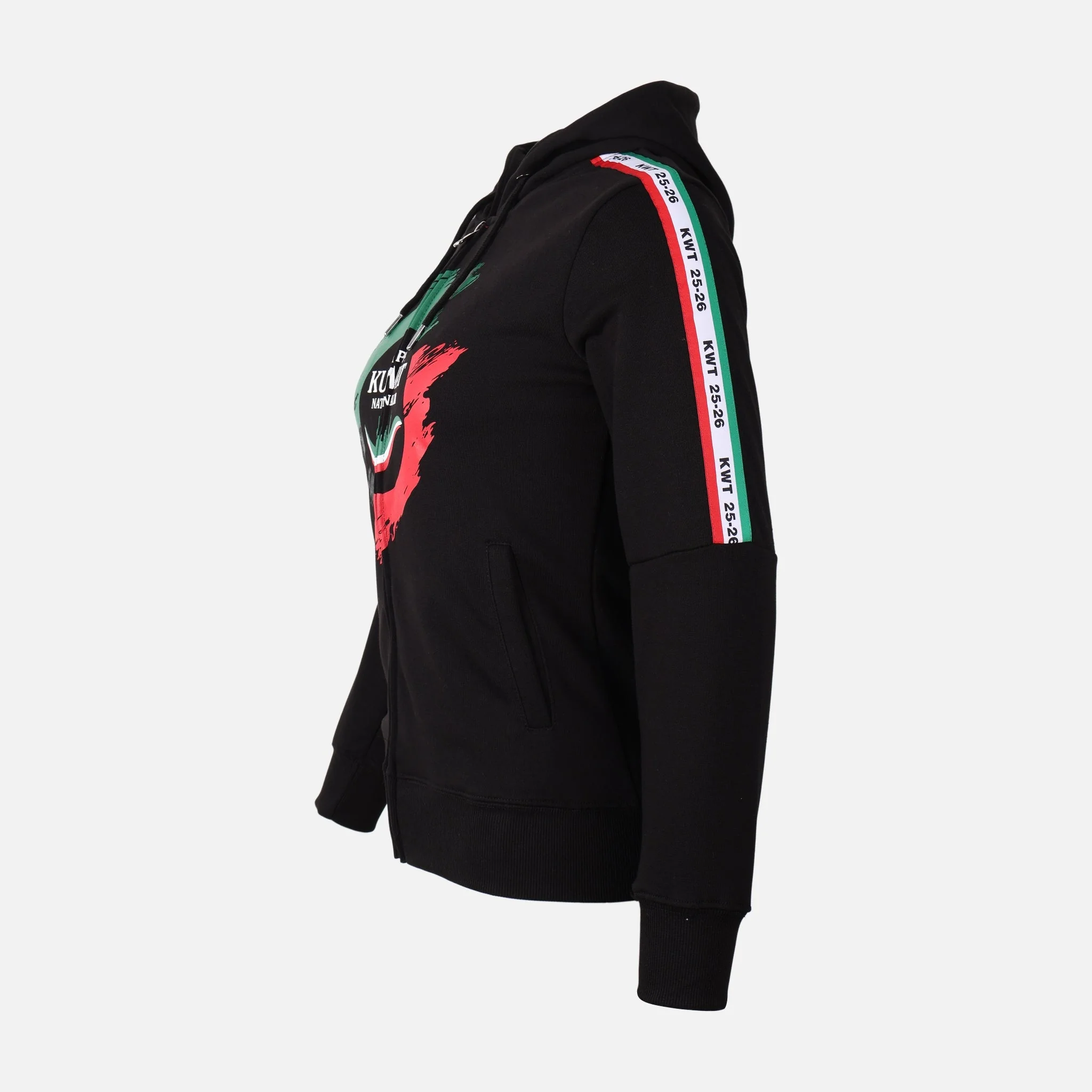 Ladies Hala Hoodie With Zipper - Image 2