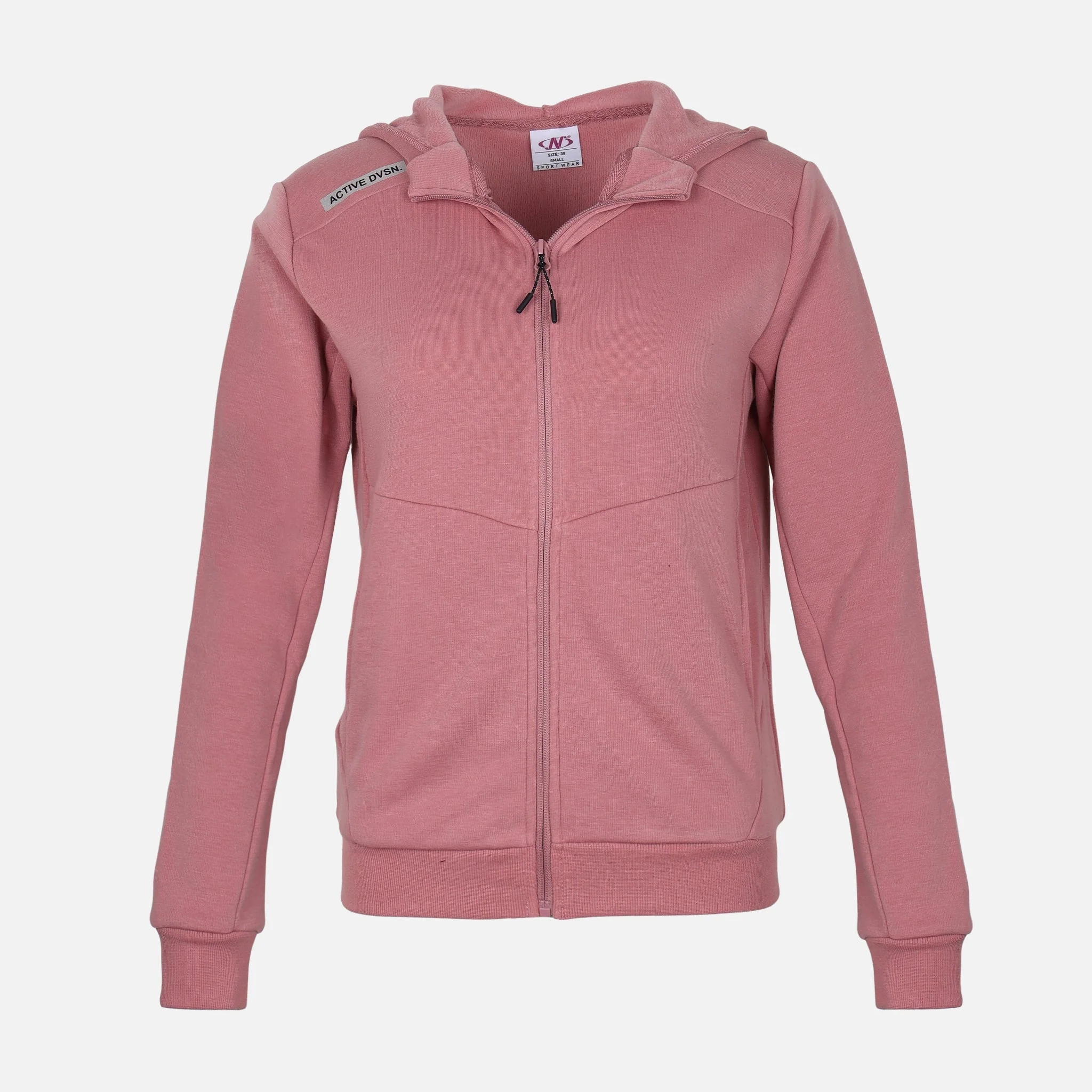 Ladies Hooded Sports Cardigan