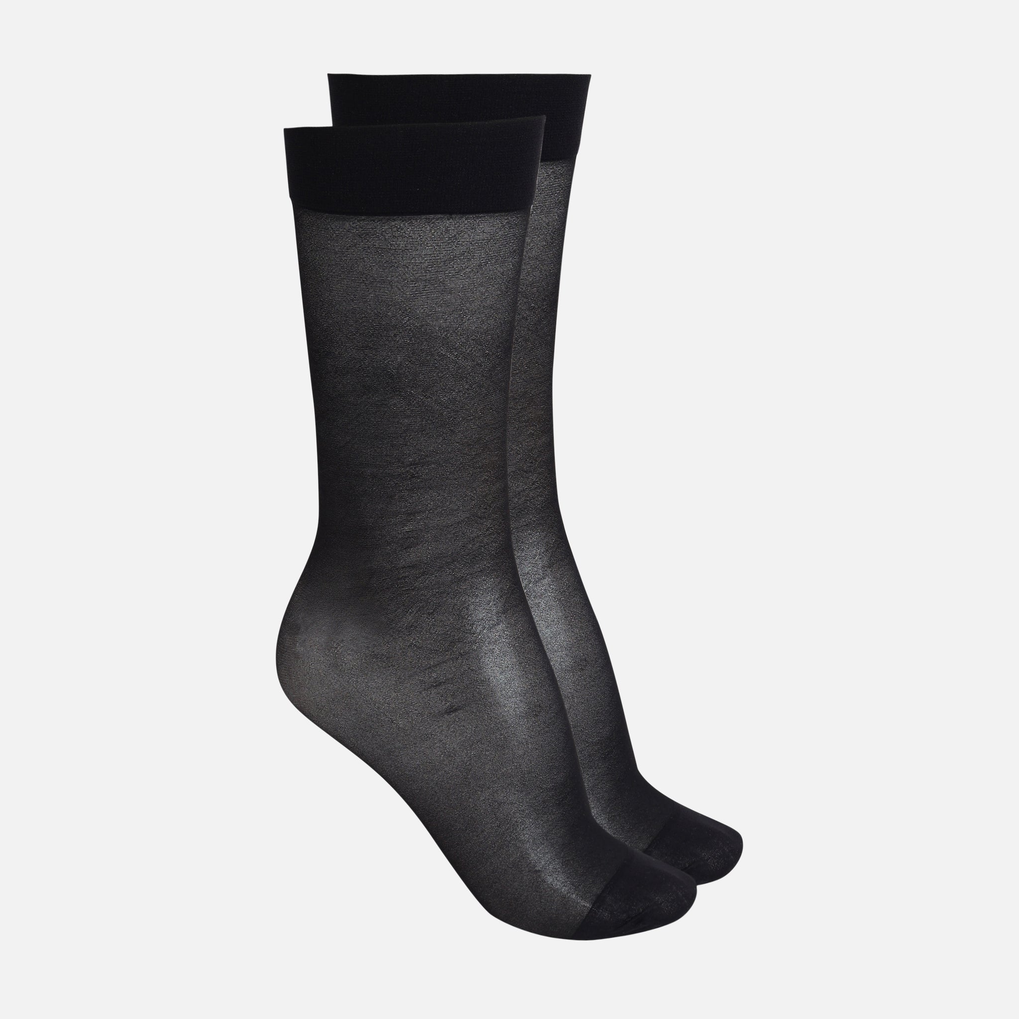 Ladies Knee Hight Machine Linked Socks 10 Pairs - Image 2