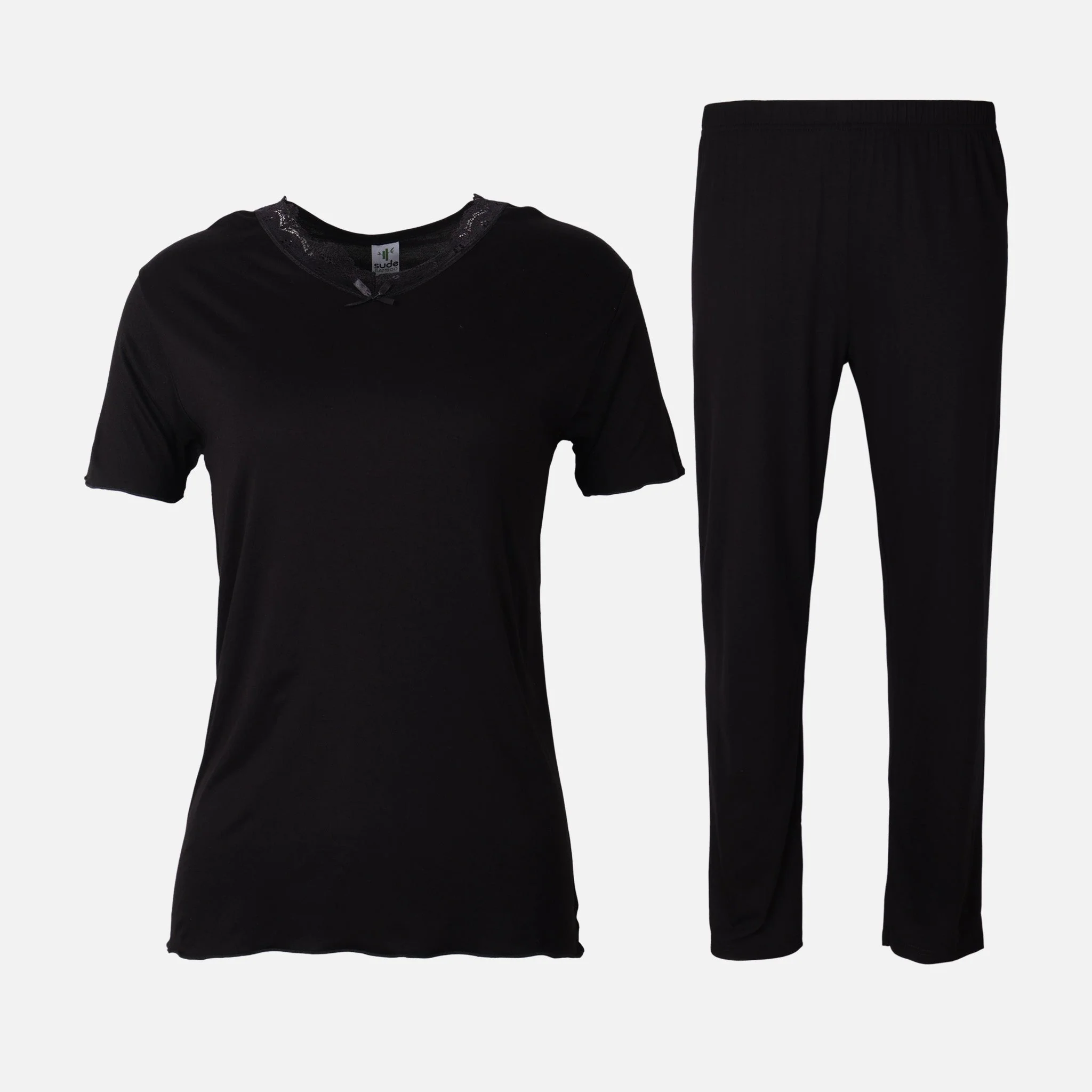 Ladies Licra Pajama 2 Pieces Set