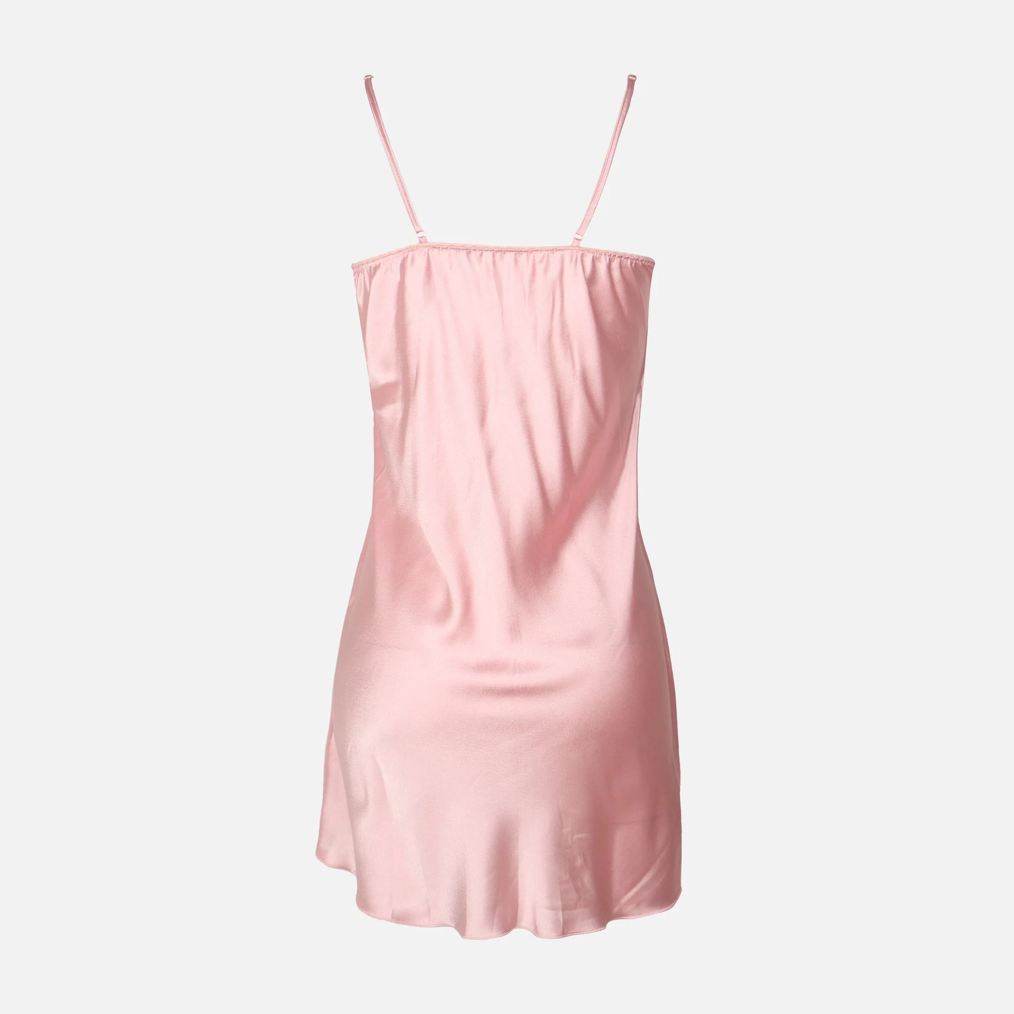 Ladies Satin Midi Night Gown And Robe Set - Image 4